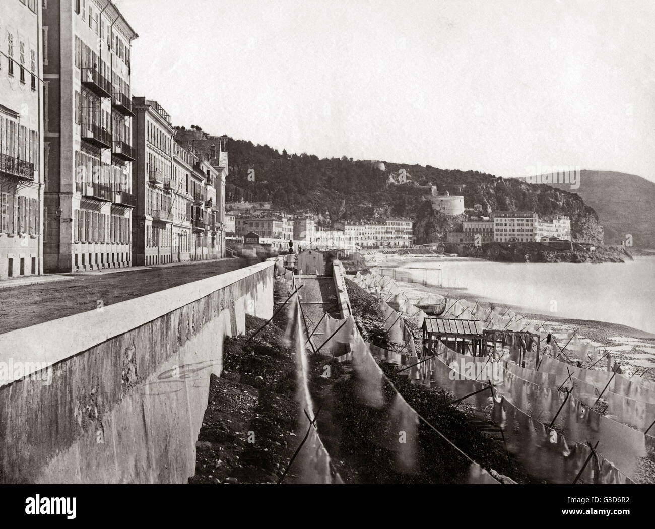Nice, France, circa 1890 Stock Photo Alamy