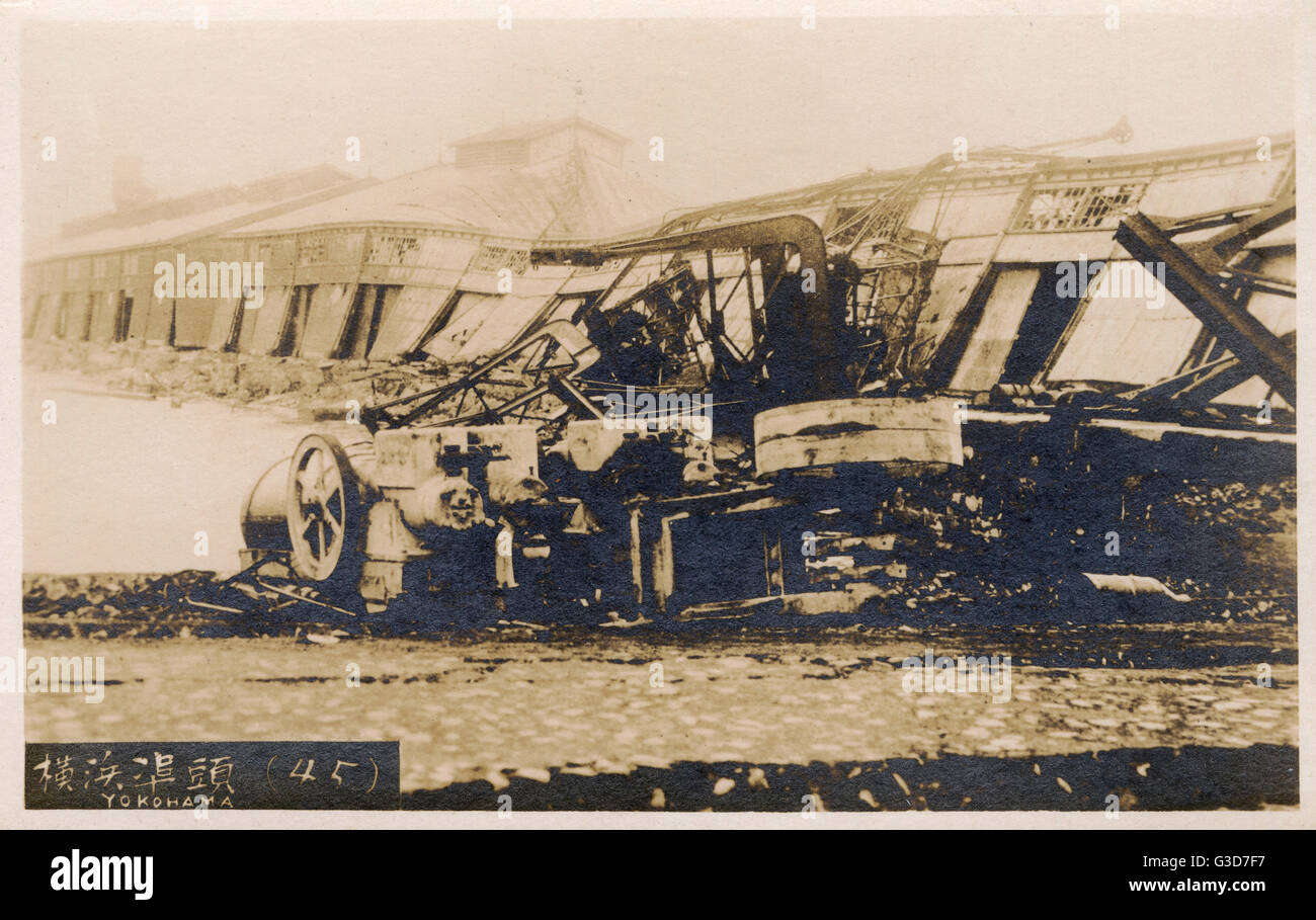 Earthquake japan destruction