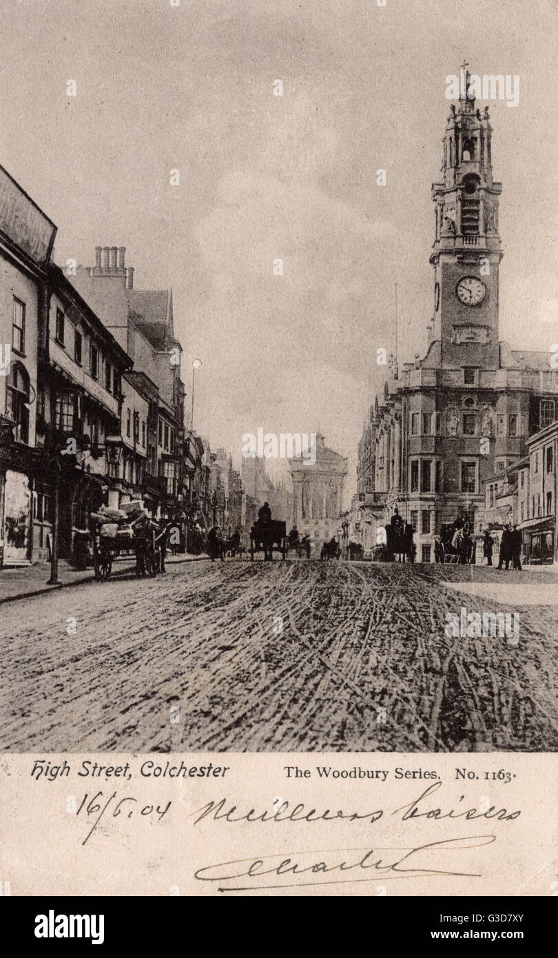 High Street, Colchester, Essex Stock Photo