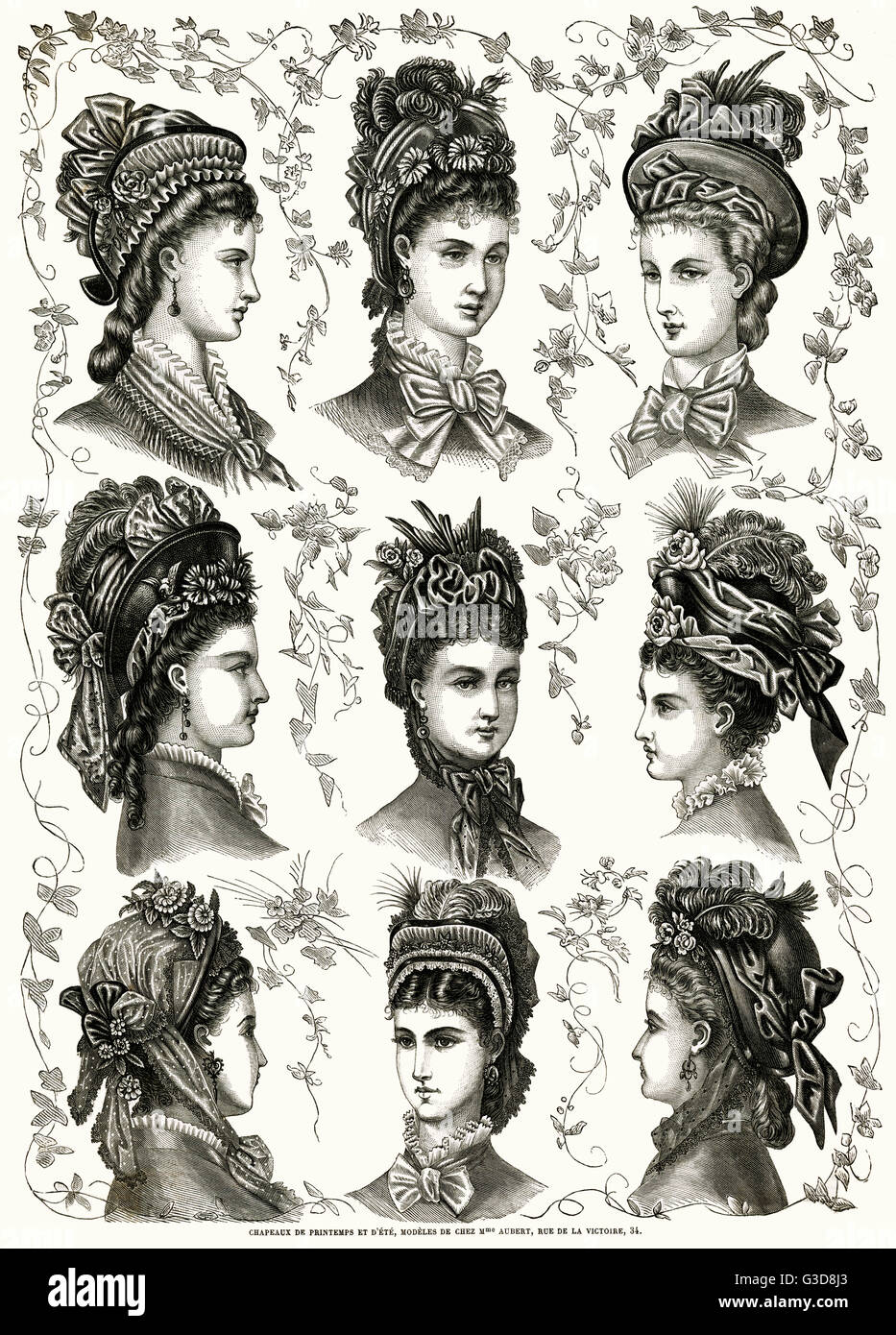 Victorian ladies hat hi-res stock photography and images - Alamy