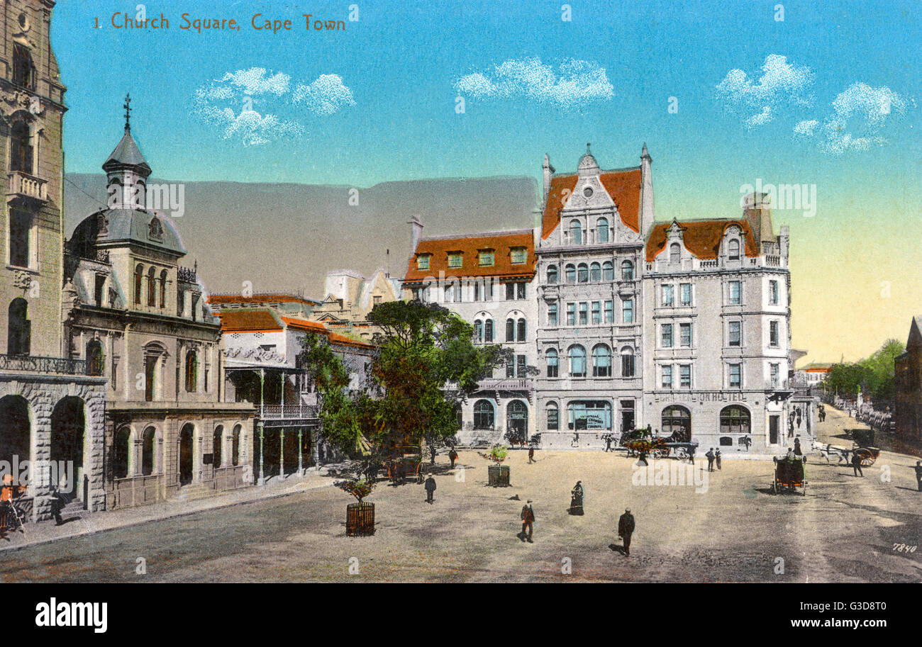 Church Square, Cape Town, South Africa Stock Photo