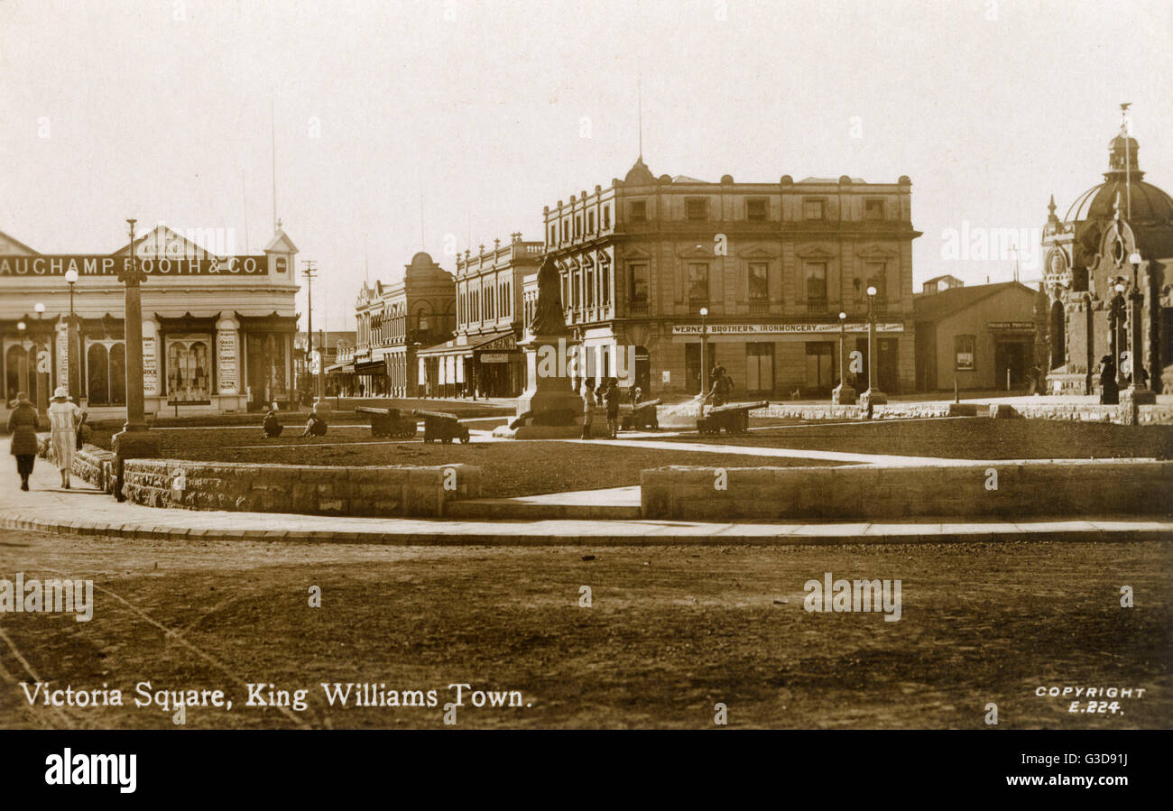 King William's Town, Eastern Cape, Cape Colony, South Africa Stock