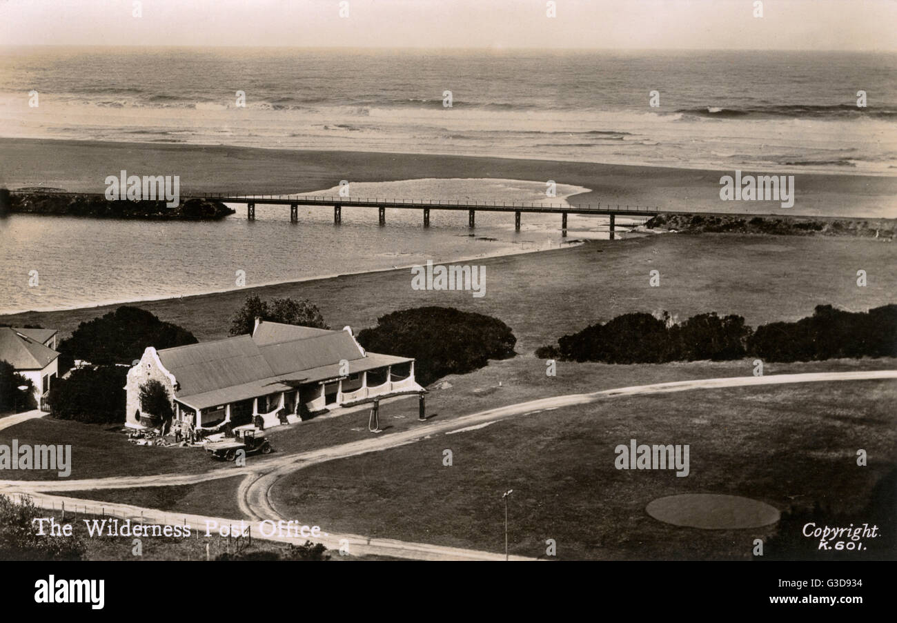 Post Office near the beach at Wilderness, Western Cape Province, South