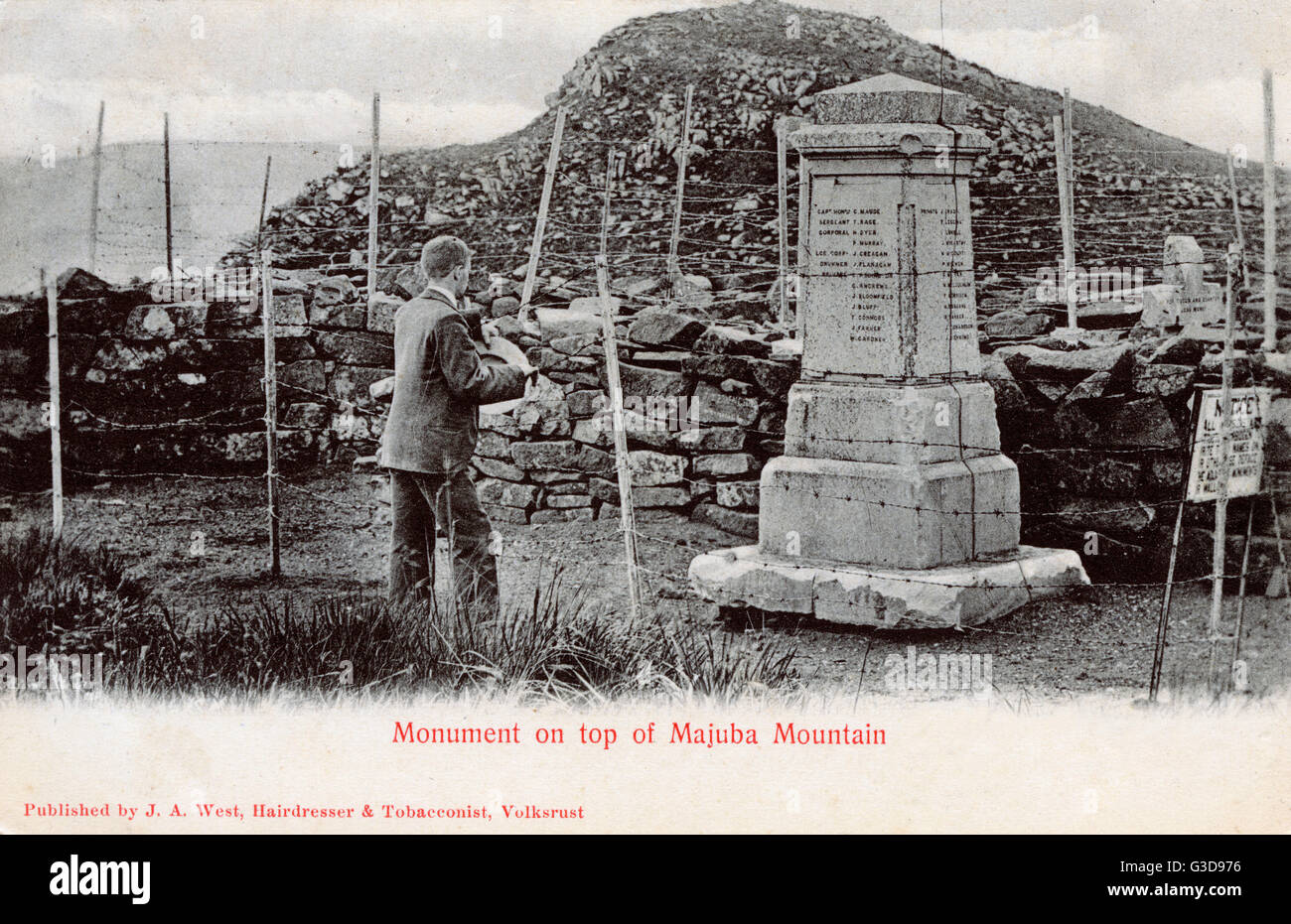 Graves of British Soliders, Battlefield of Majura Hill, South Africa main image 1