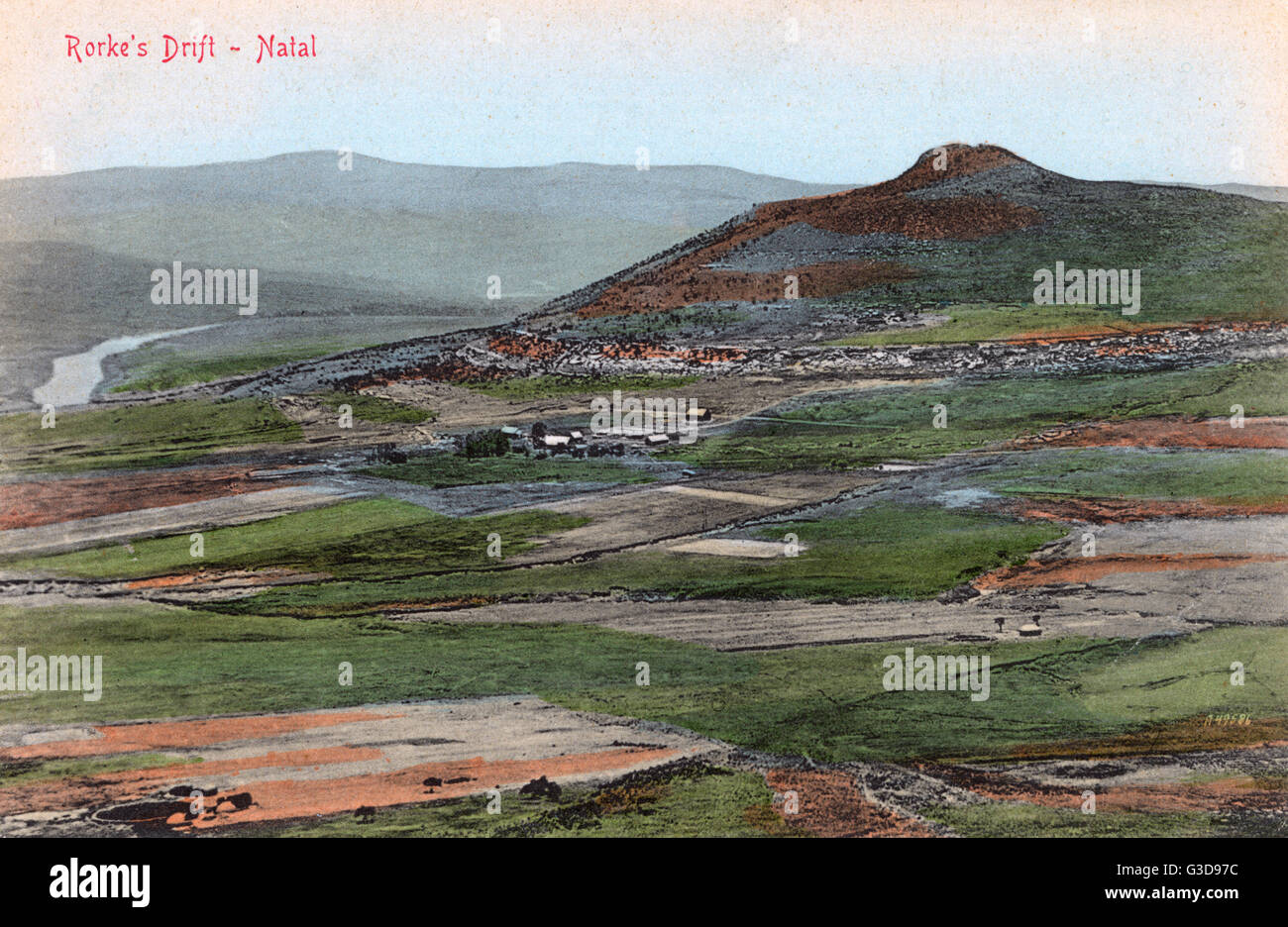 Rorke's Drift, Natal, South Africa, site of a battle on 2223 January