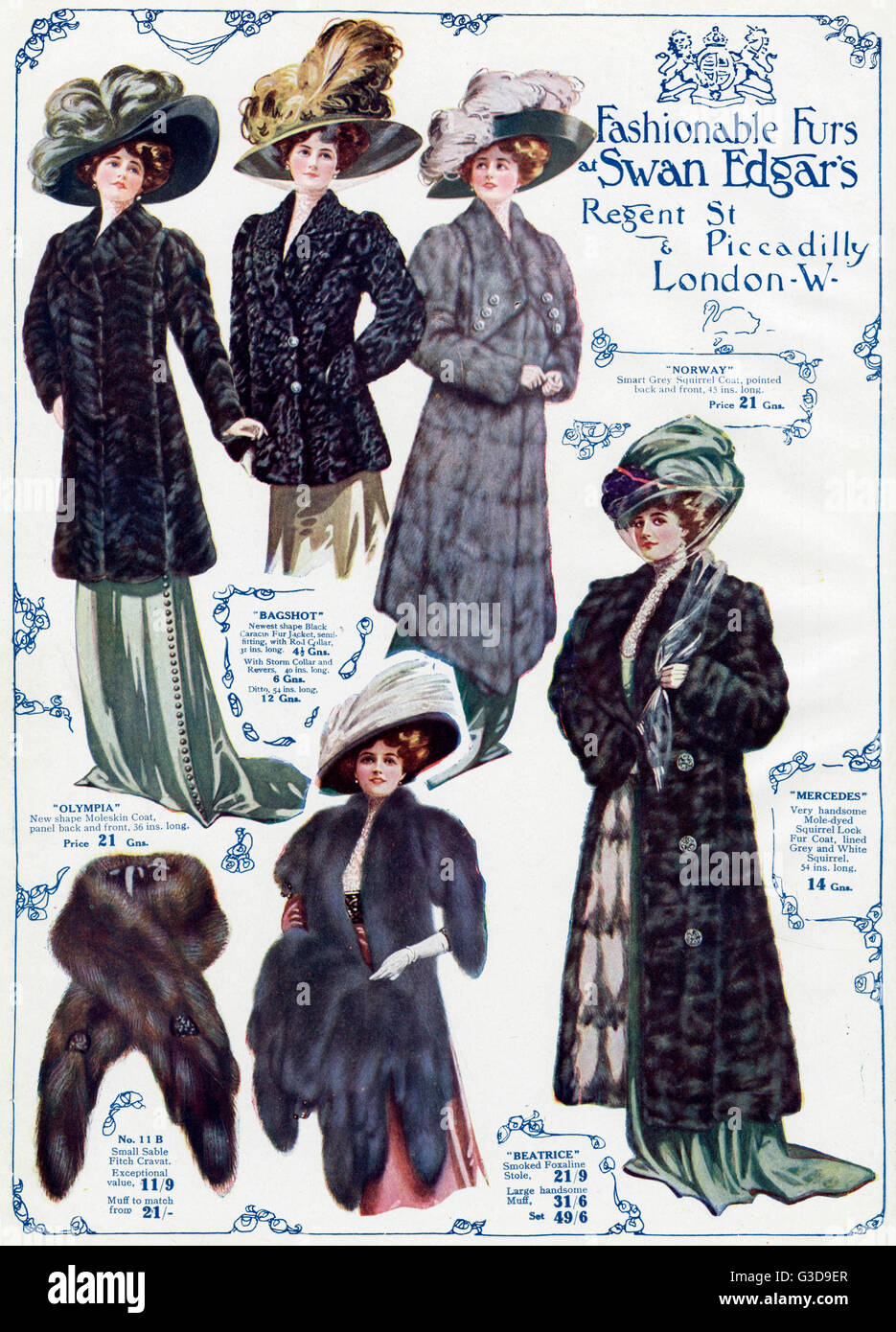 Edwardian coats Clearance