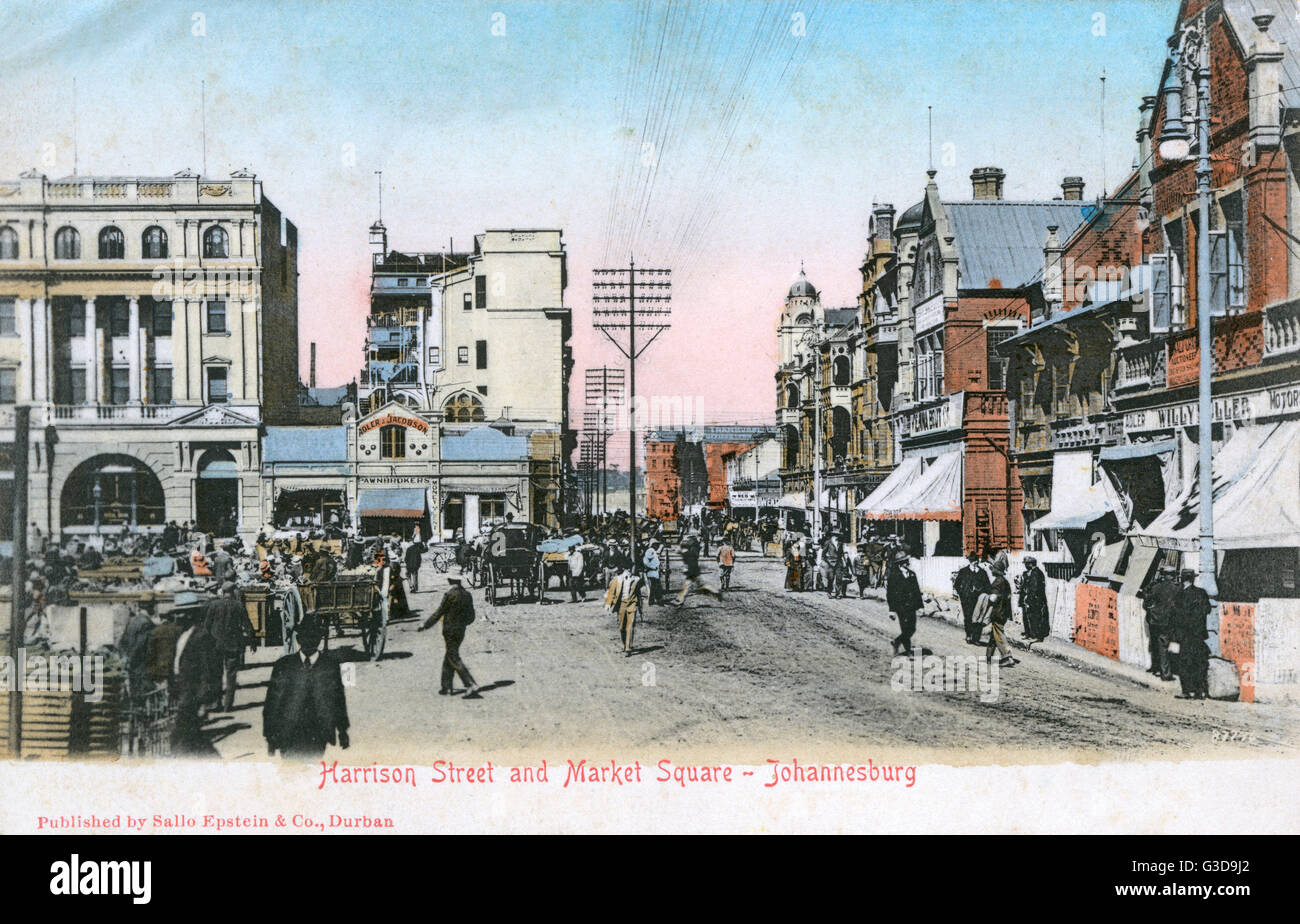 Harrison Street, Johannesburg, Transvaal, South Africa Stock Photo Alamy