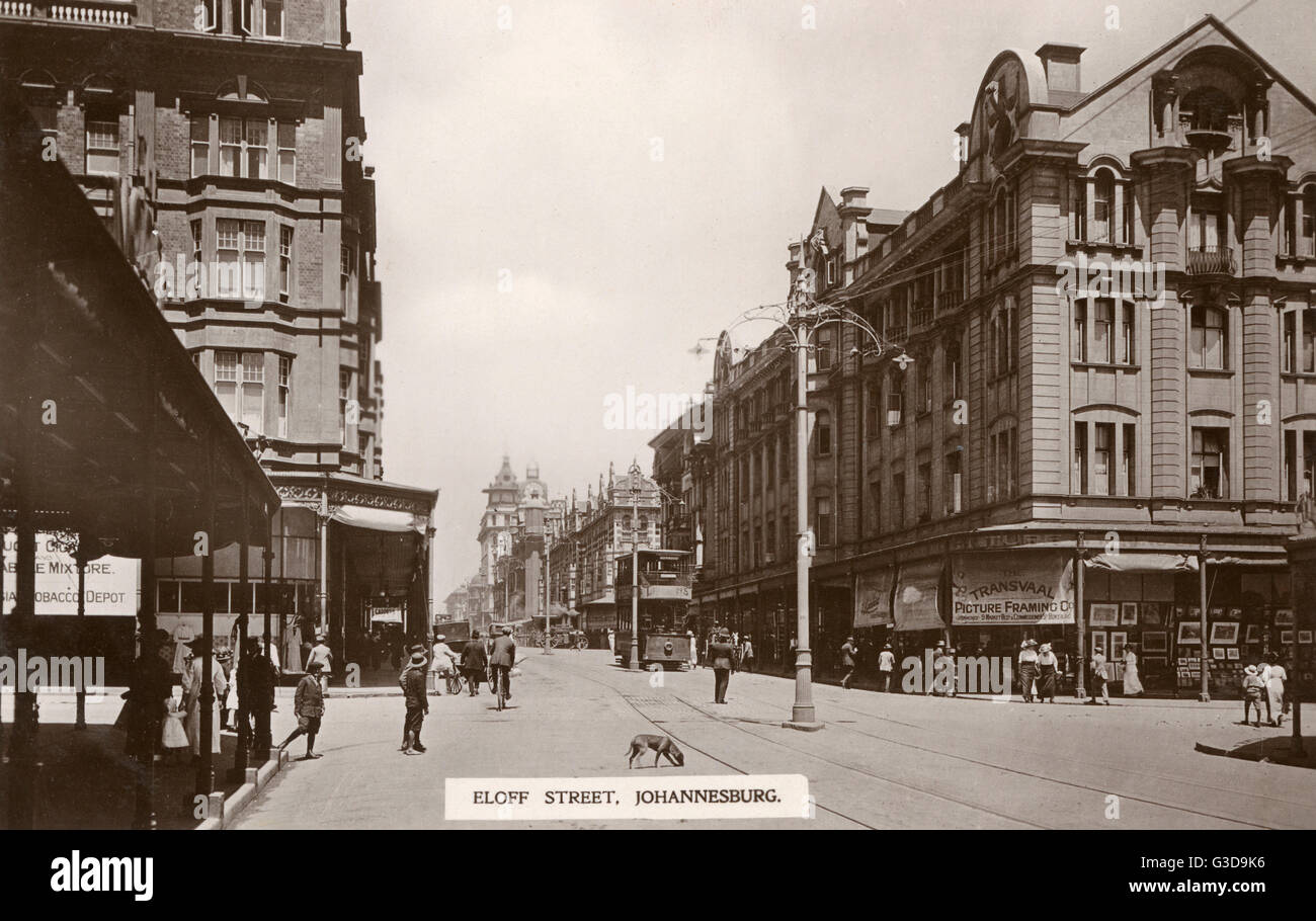 Eloff Street, Johannesburg, Transvaal, South Africa Stock Photo Alamy