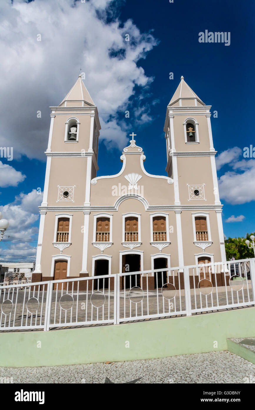 Matrix Church, Bezerros, Pernambuco, Brazil Stock Photo