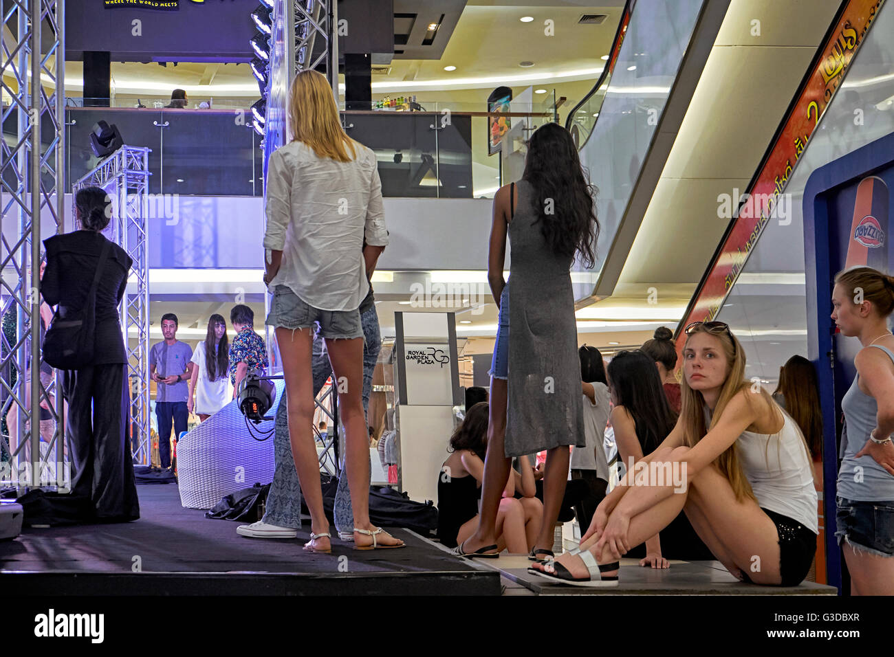 Modelling Tryouts Audition hi-res stock photography and images - Alamy