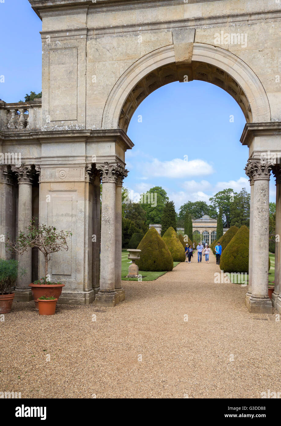 Castle Ashby house and grounds, Northamptonshire Stock Photo Alamy