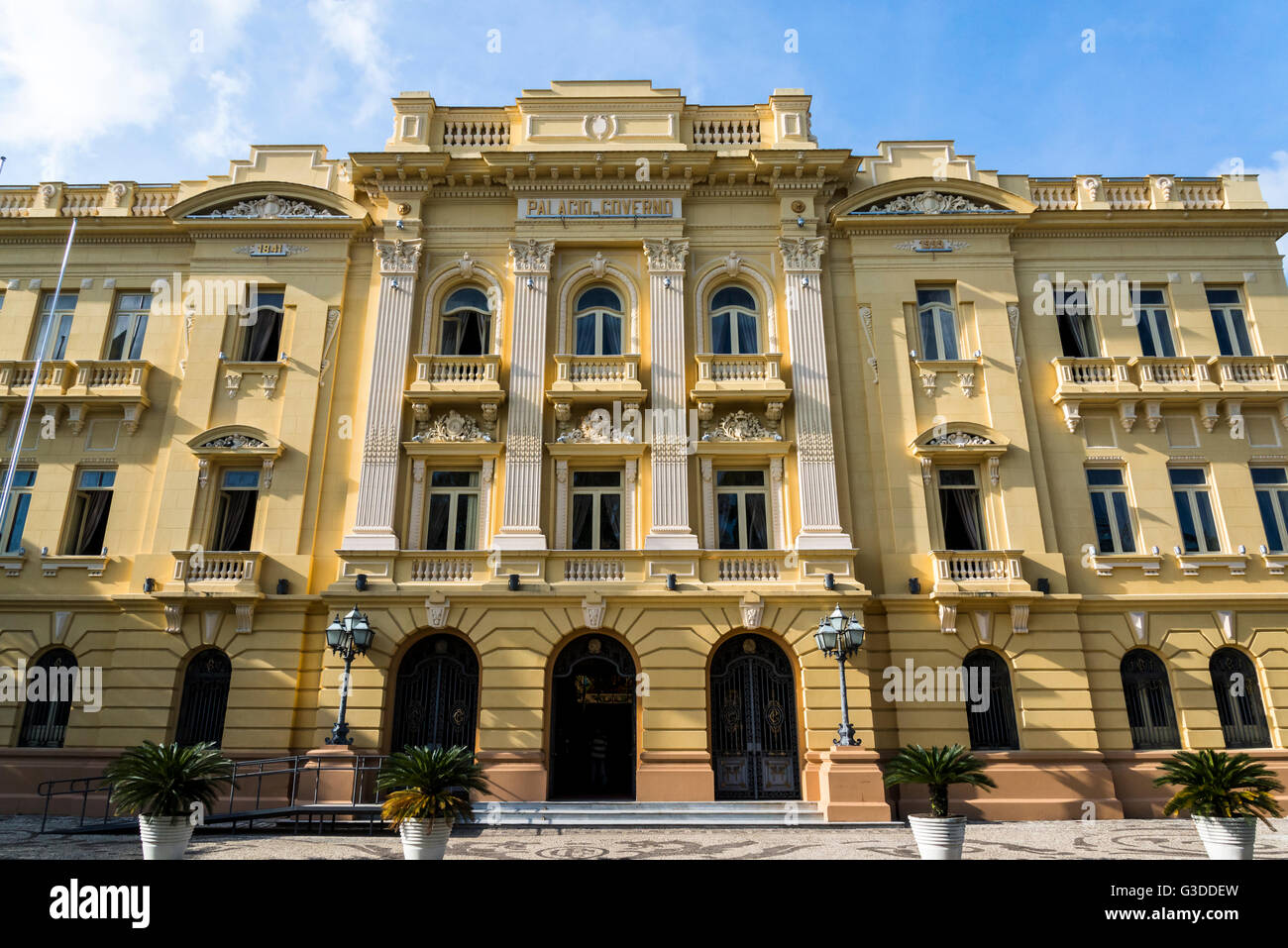 Palácio do Campo das Princesas, State Government Palace, Recife, Pernambuco, Brazil Stock Photo