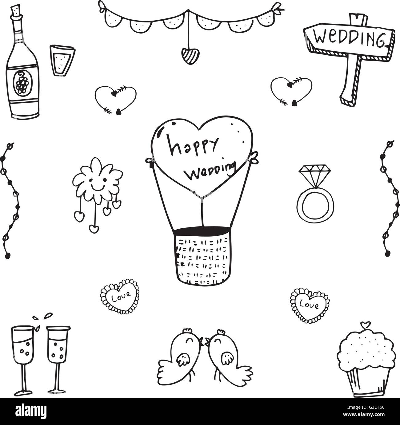 Wedding bells cartoon hires stock photography and images Alamy