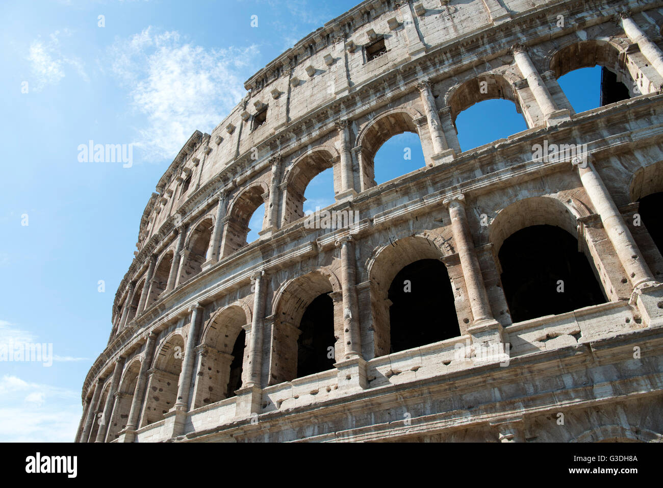 Italien, Rom, Colosseum Stock Photo