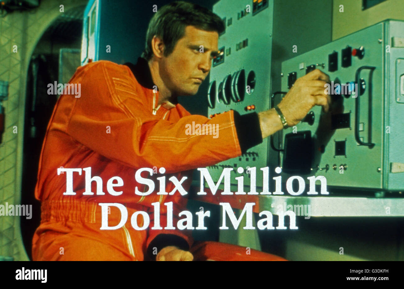 The Six Million Dollar Man, aka: Der Sechs Millionen Dollar Mann, Fernsehserie, USA 1974 - 1978, Darsteller: Lee Majors Stock Photo