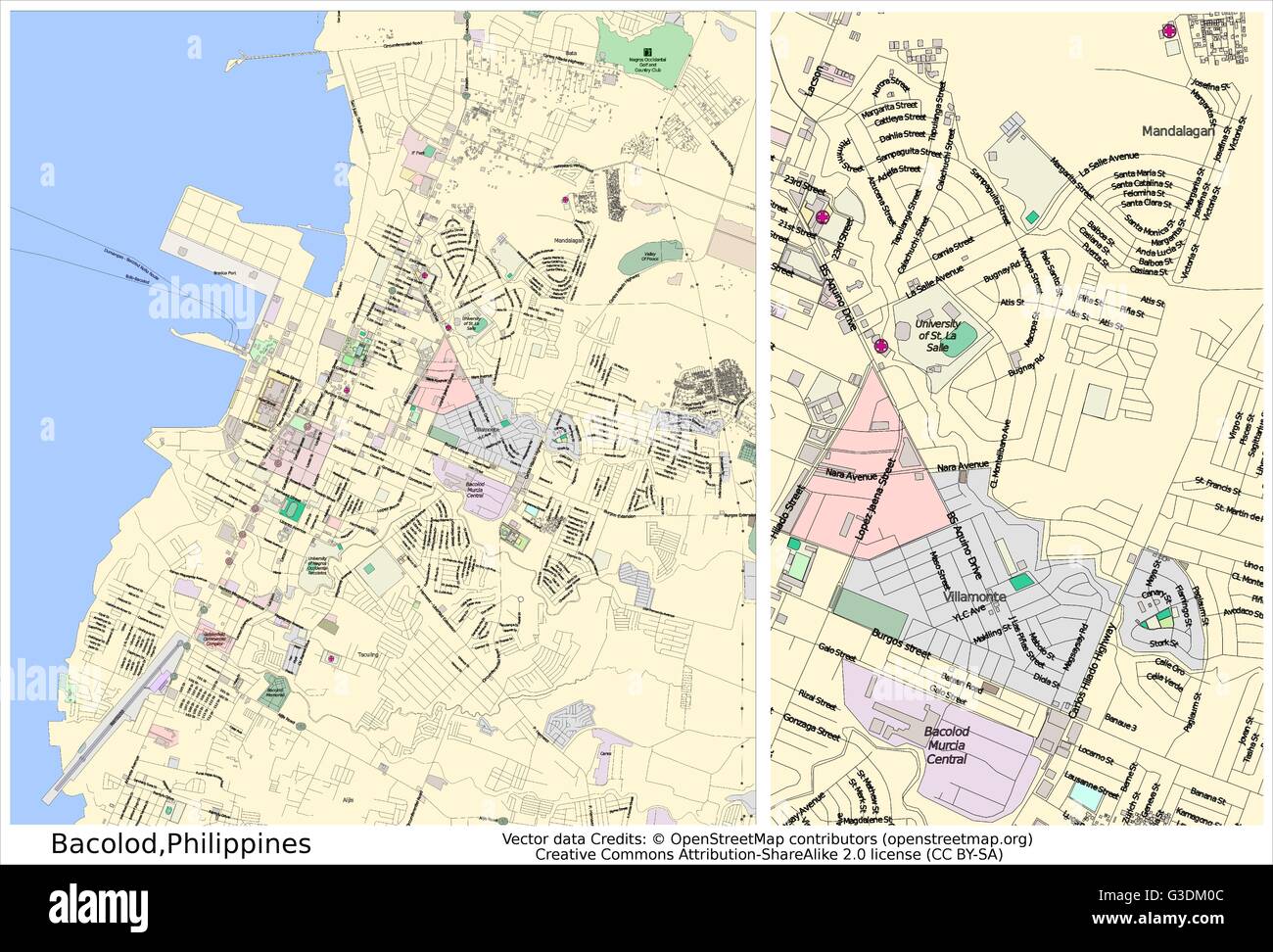 Bacolod City Cartoon Map Cartoon Map Of Bacolod City, 41 OFF