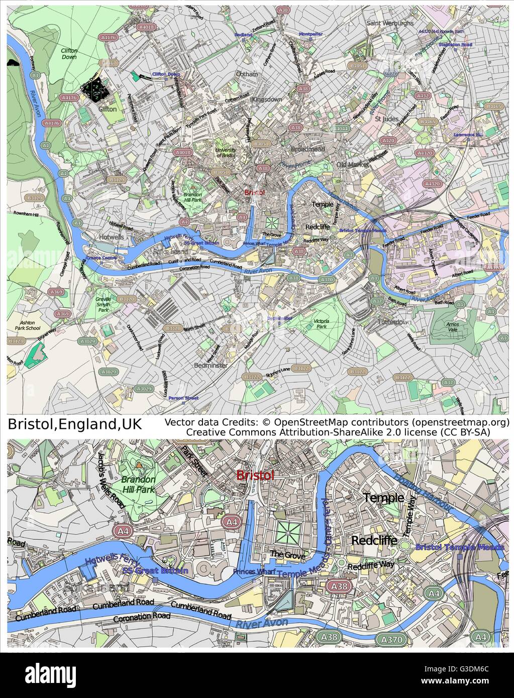 Urban plan Bristol UK ai