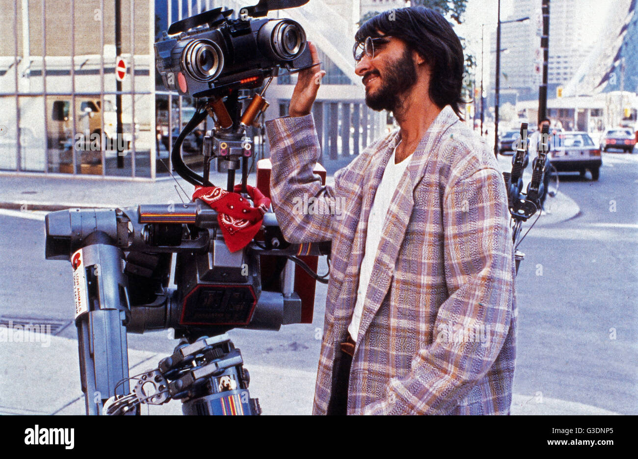 Short Circuit, aka: Nummer 5 lebt!, USA 1986, Regie: John Badham, Darsteller: Fisher Stevens Stock Photo