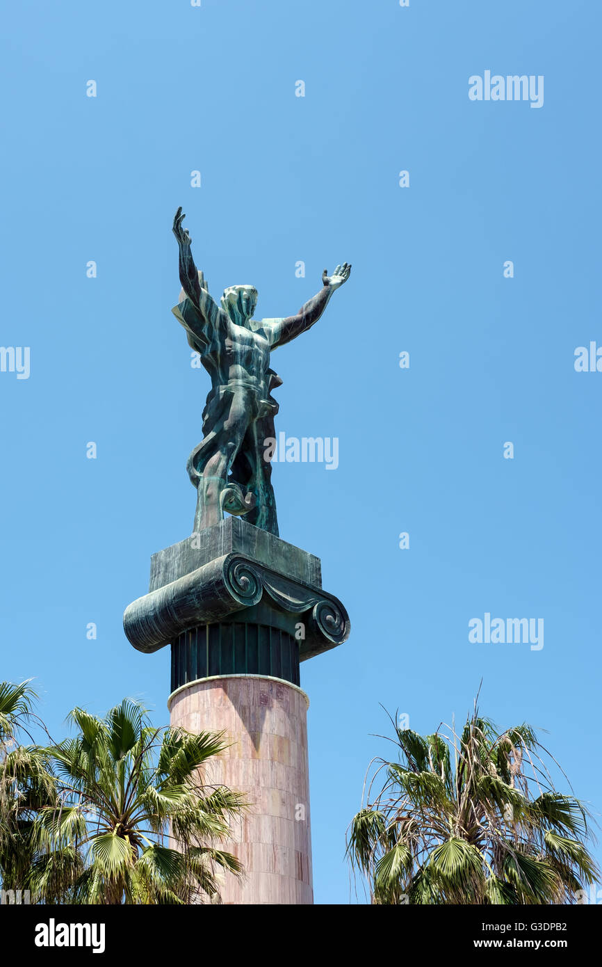 La Victoria or Victory Statue in Puerto Banus Stock Photo Alamy