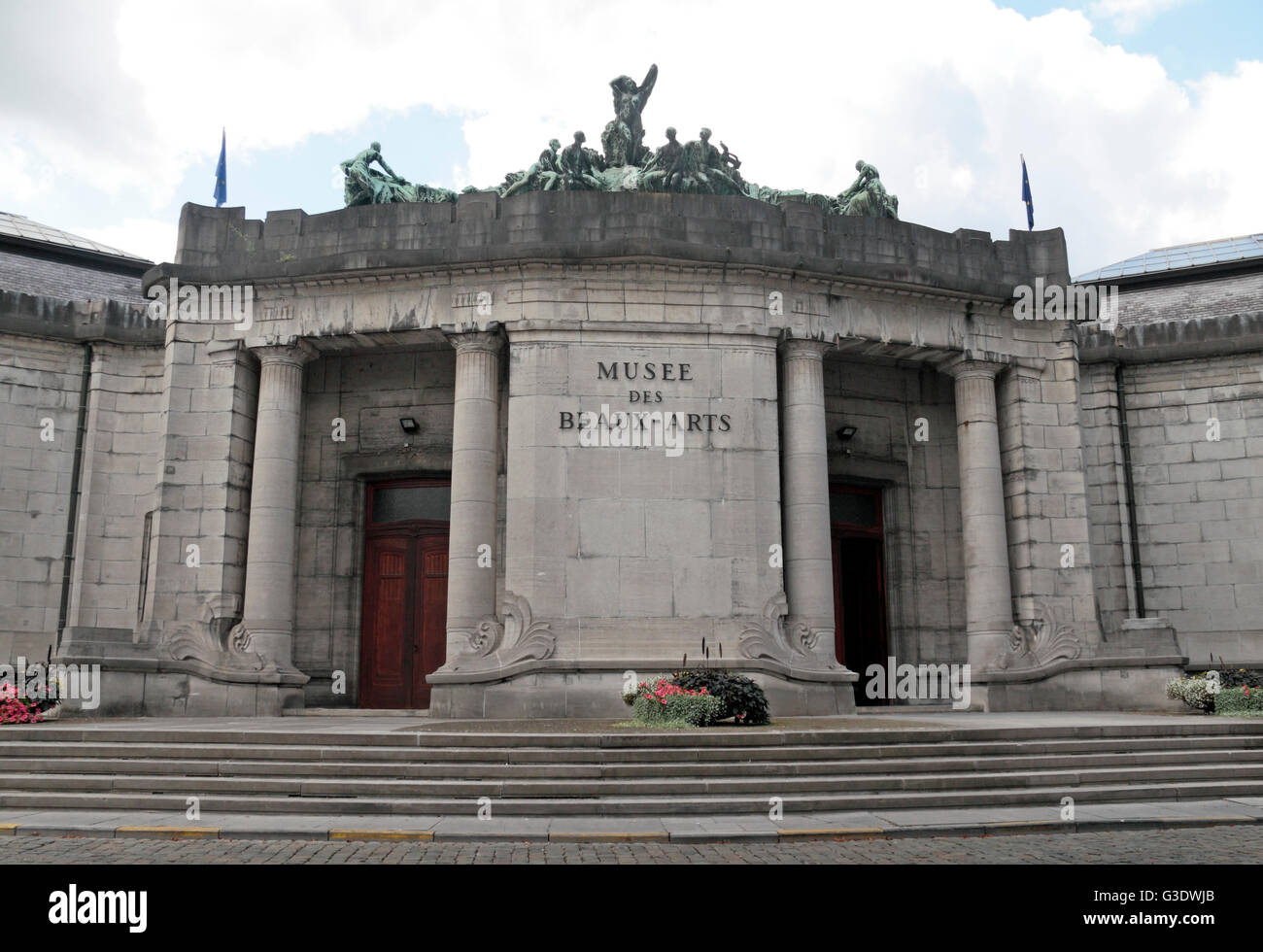 The Musee de Beaux-Arts in Tournai, Hainaut, Belgium. Stock Photo