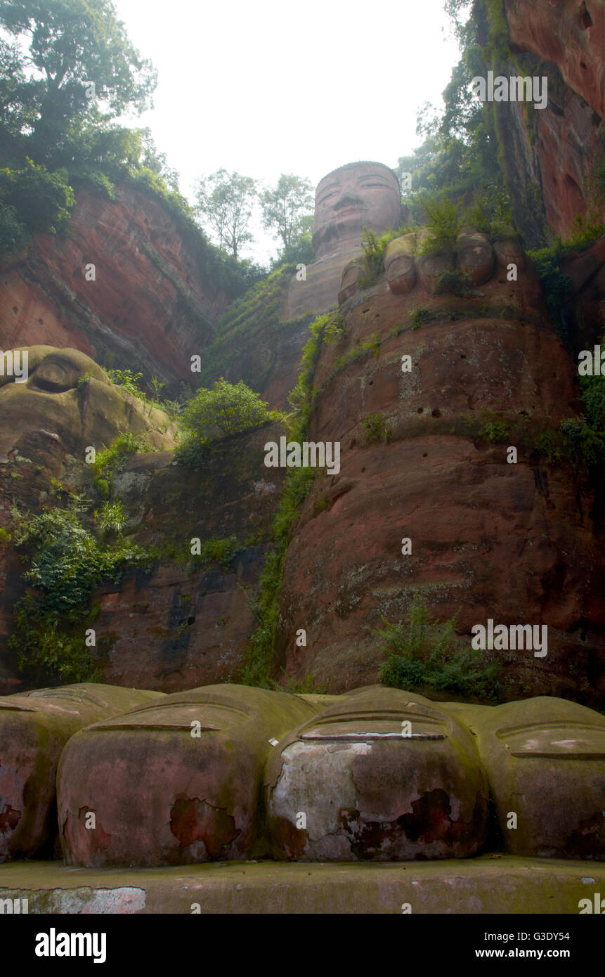 Leshan Giant Buddha Stock Photo