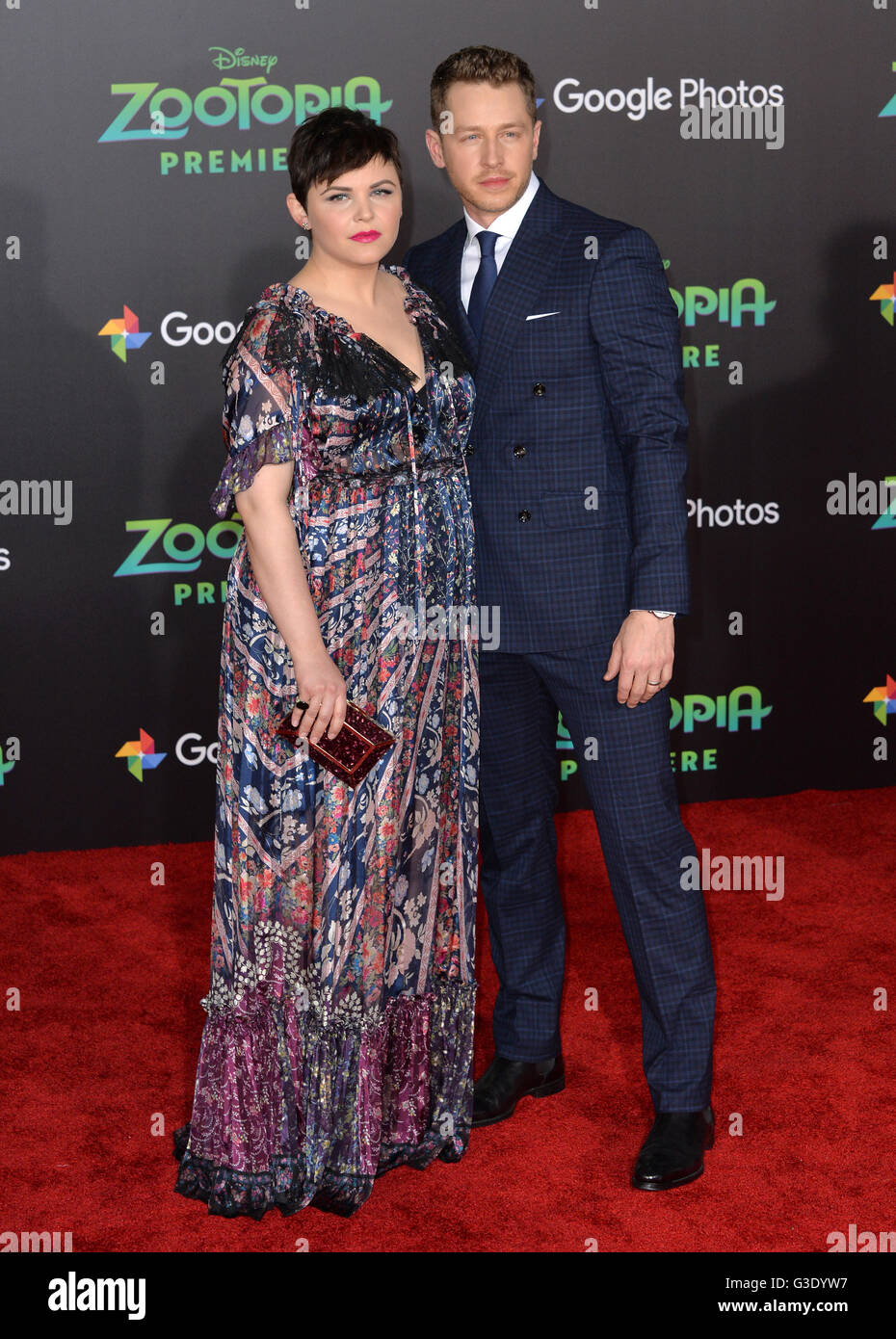 LOS ANGELES, CA FEBRUARY 17, 2016 Ginnifer Goodwin & Josh Dallas at