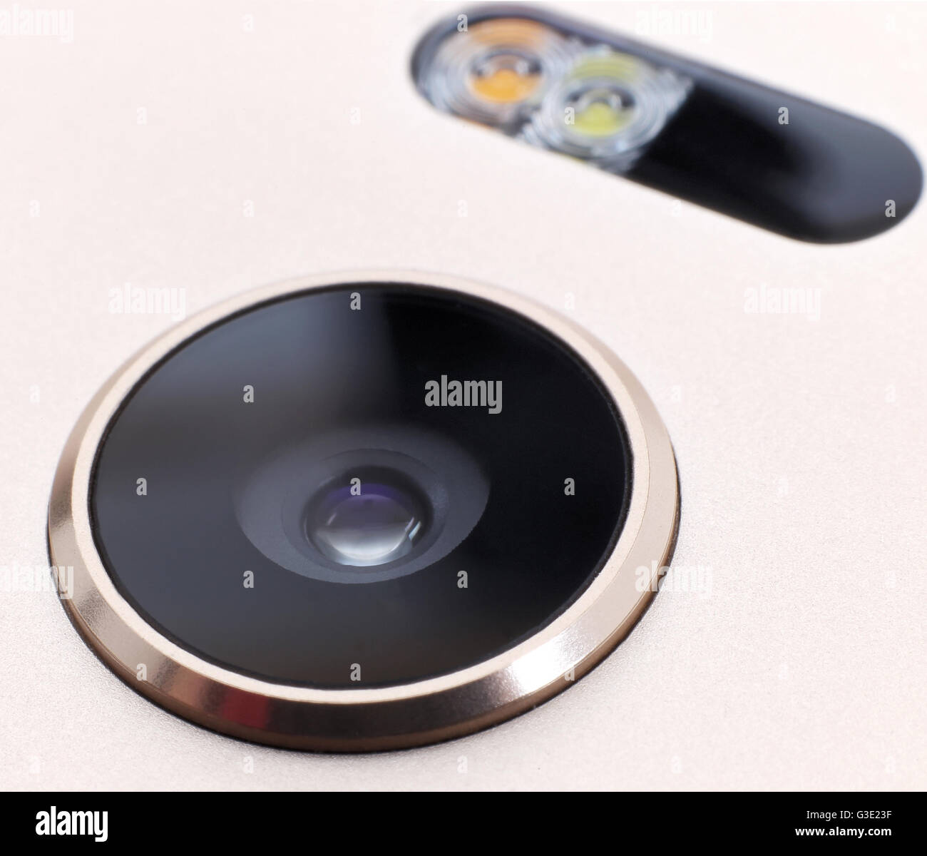 Smartphone camera lens Stock Photo Alamy