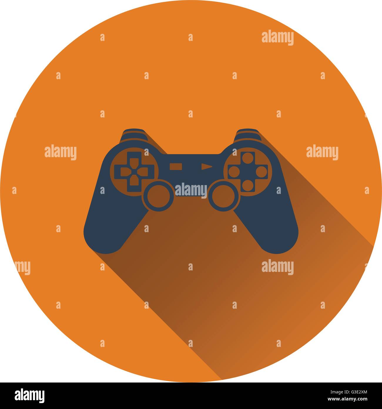 Gamepad icon. Flat design. Vector illustration Stock Vector Image & Art ...