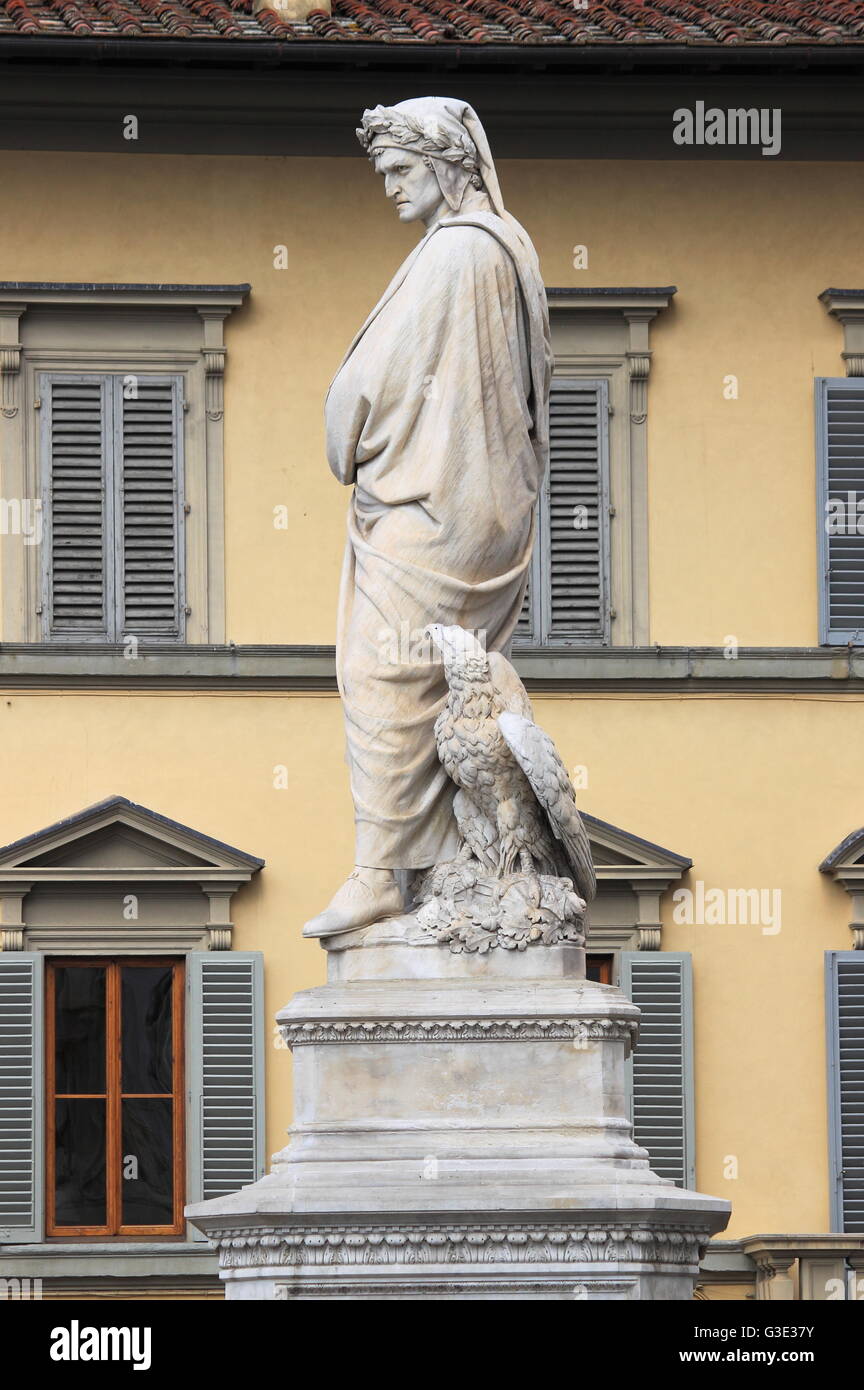 Dante alighieri statue hi-res stock photography and images - Alamy