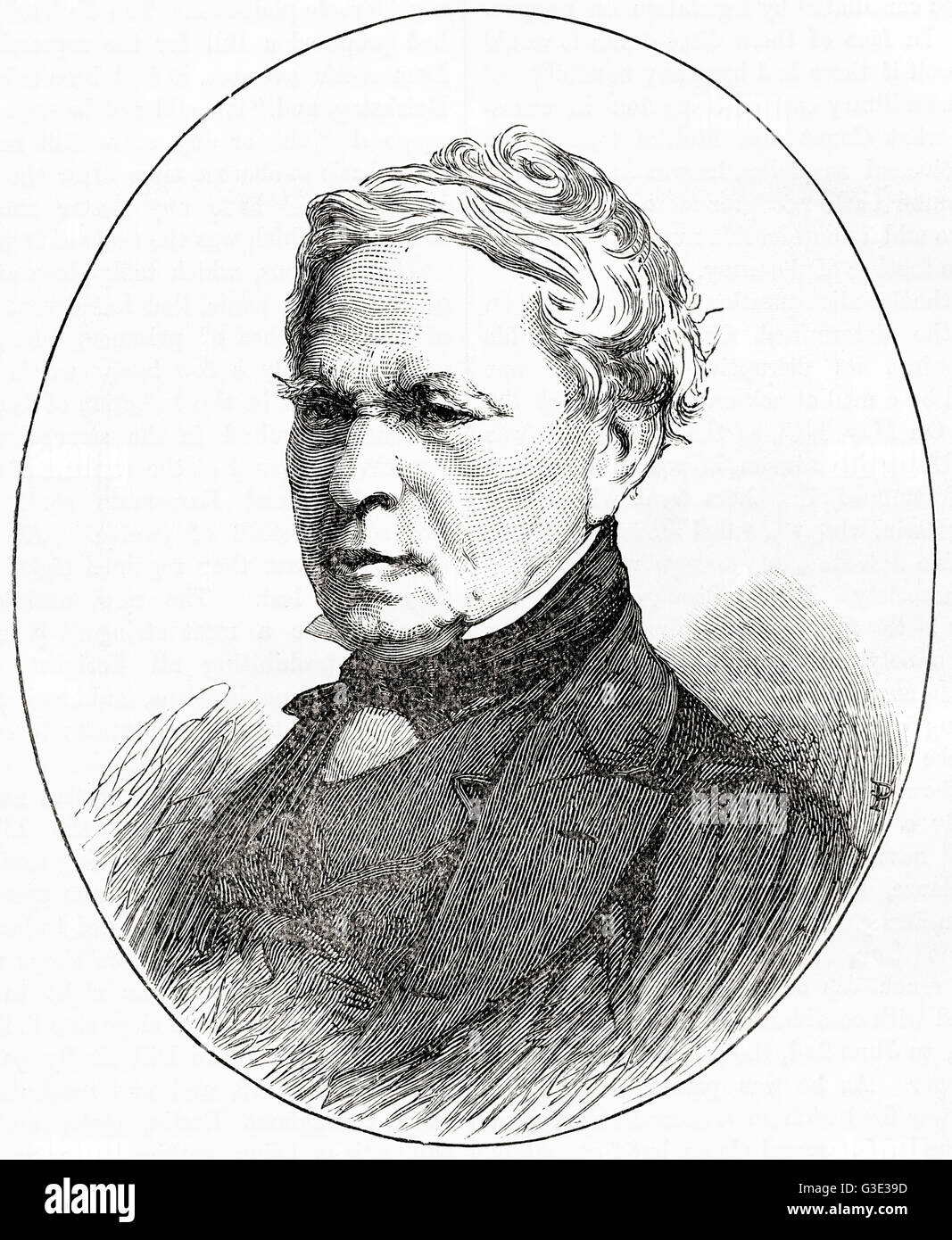 Jules Armand Stanislas Dufaure, 1798 – 1881.  French statesman. Stock Photo