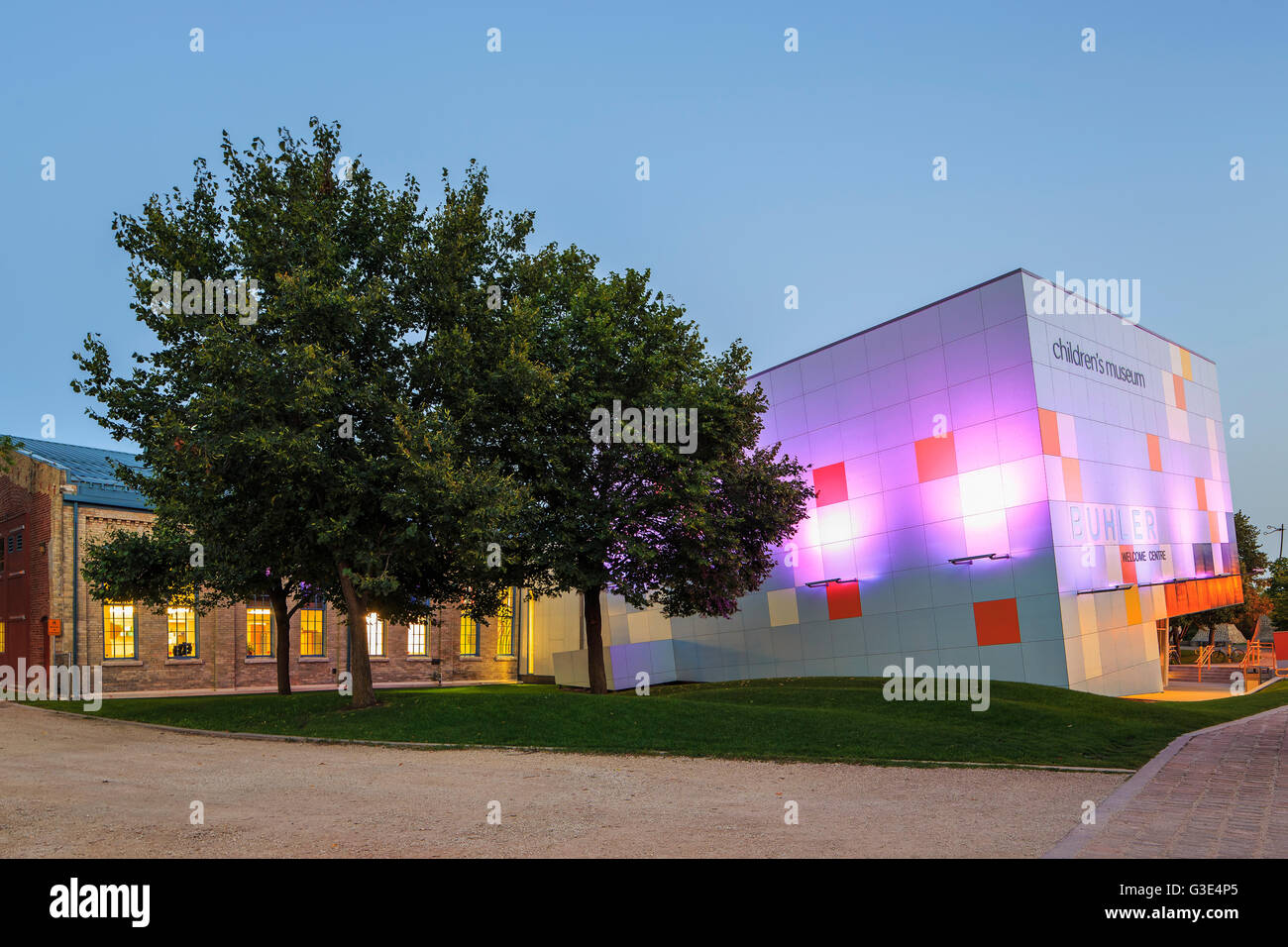Children's Museum at The Forks; Winnipeg, Manitoba, Canada Stock Photo