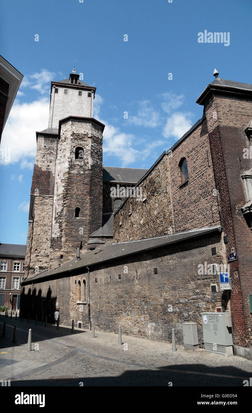 The Collégiale SaintDenis en Liège (Church of St. Denis) in Liege