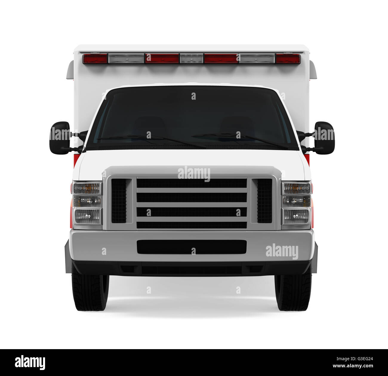 Ambulance Car Isolated Stock Photo Alamy