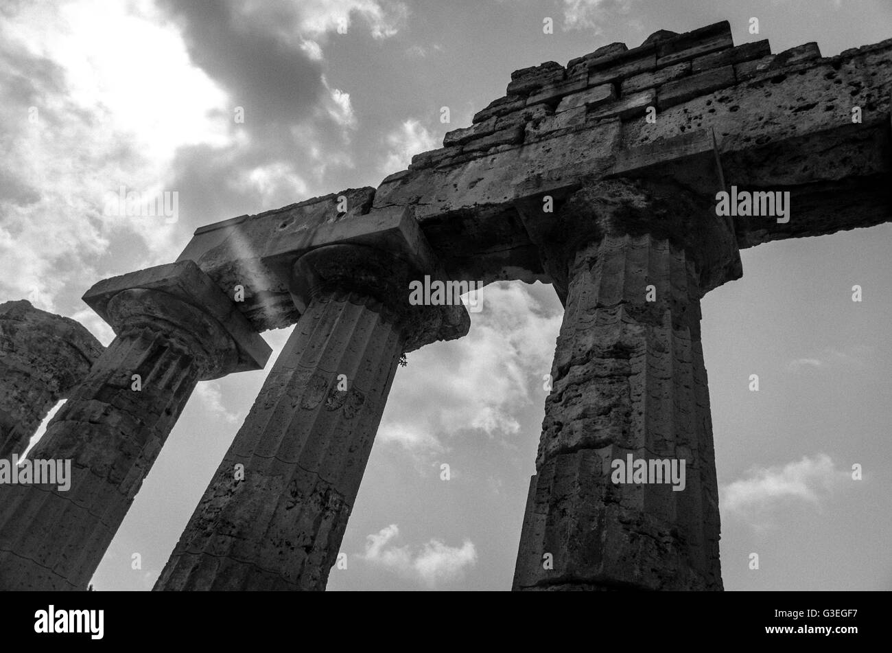 Temples at Selinunte, Sicily Stock Photo - Alamy