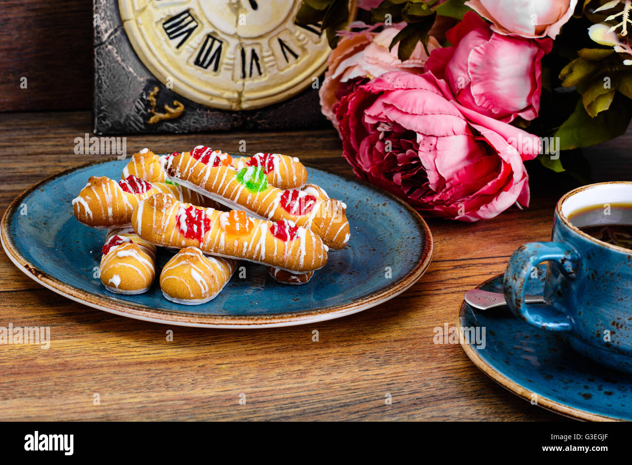 Delicious Sweet Cookies with Jujube Stock Photo Alamy