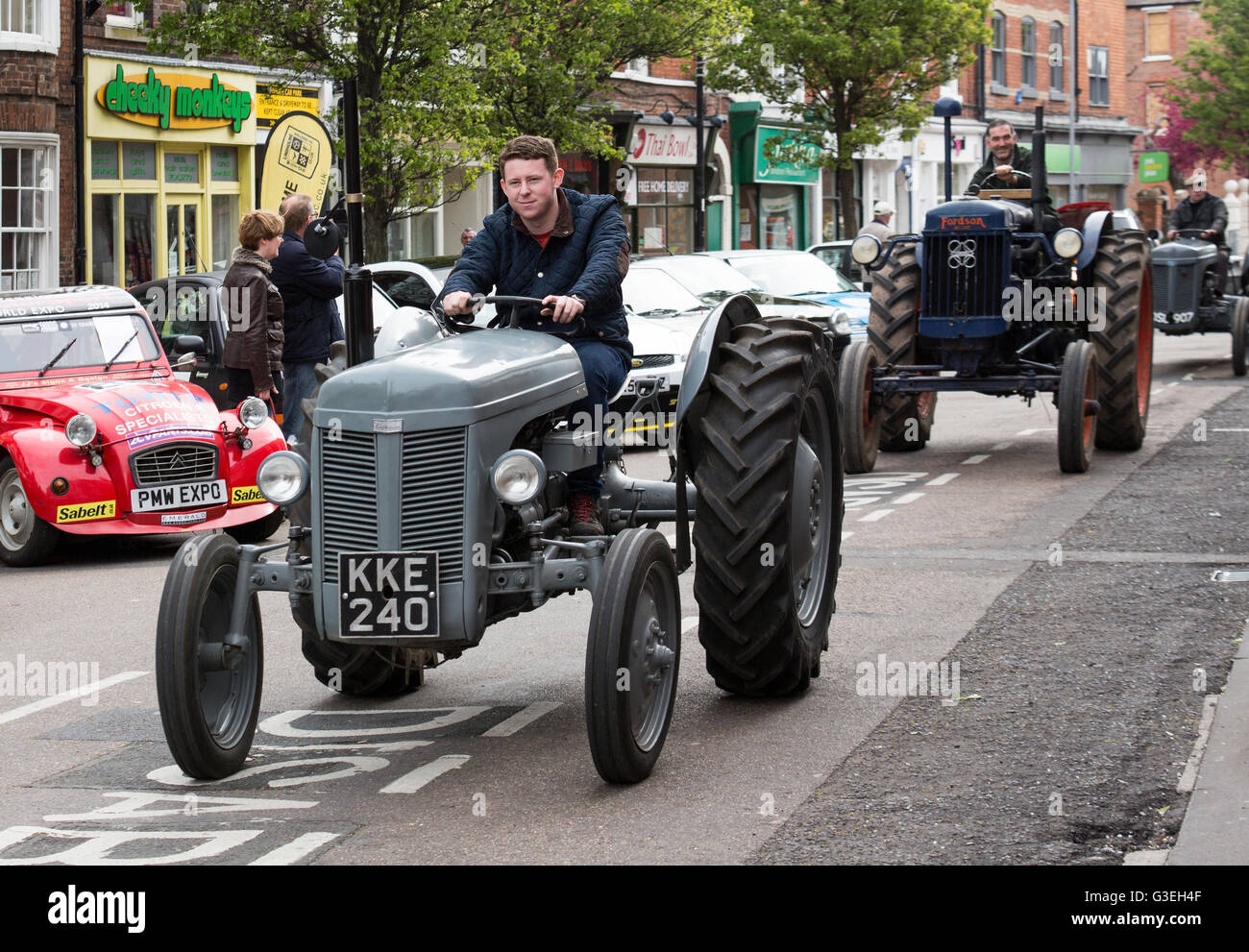 Tractor driver hires stock photography and images Alamy