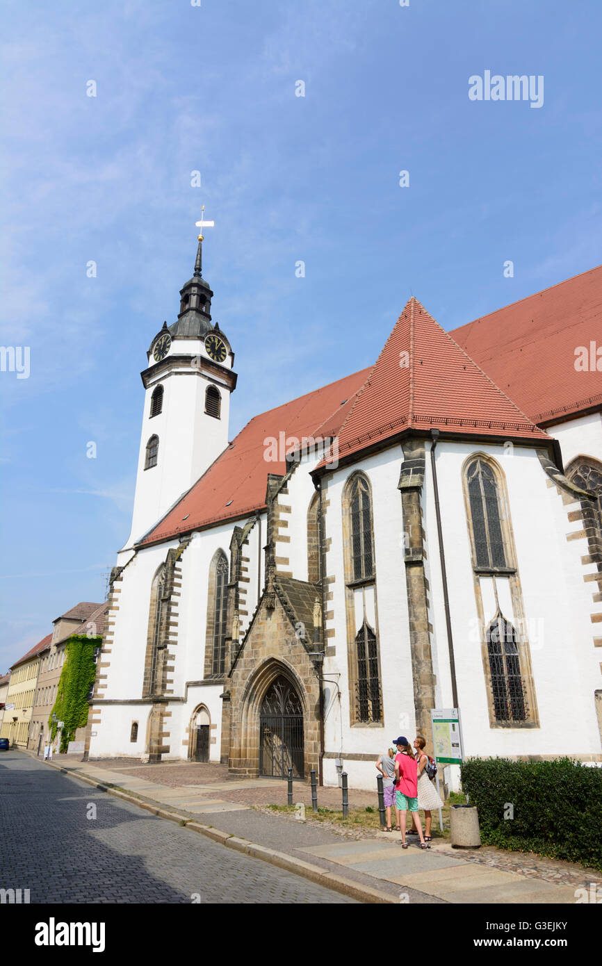 church St. Marien, Germany, Sachsen, Saxony, , Torgau Stock Photo