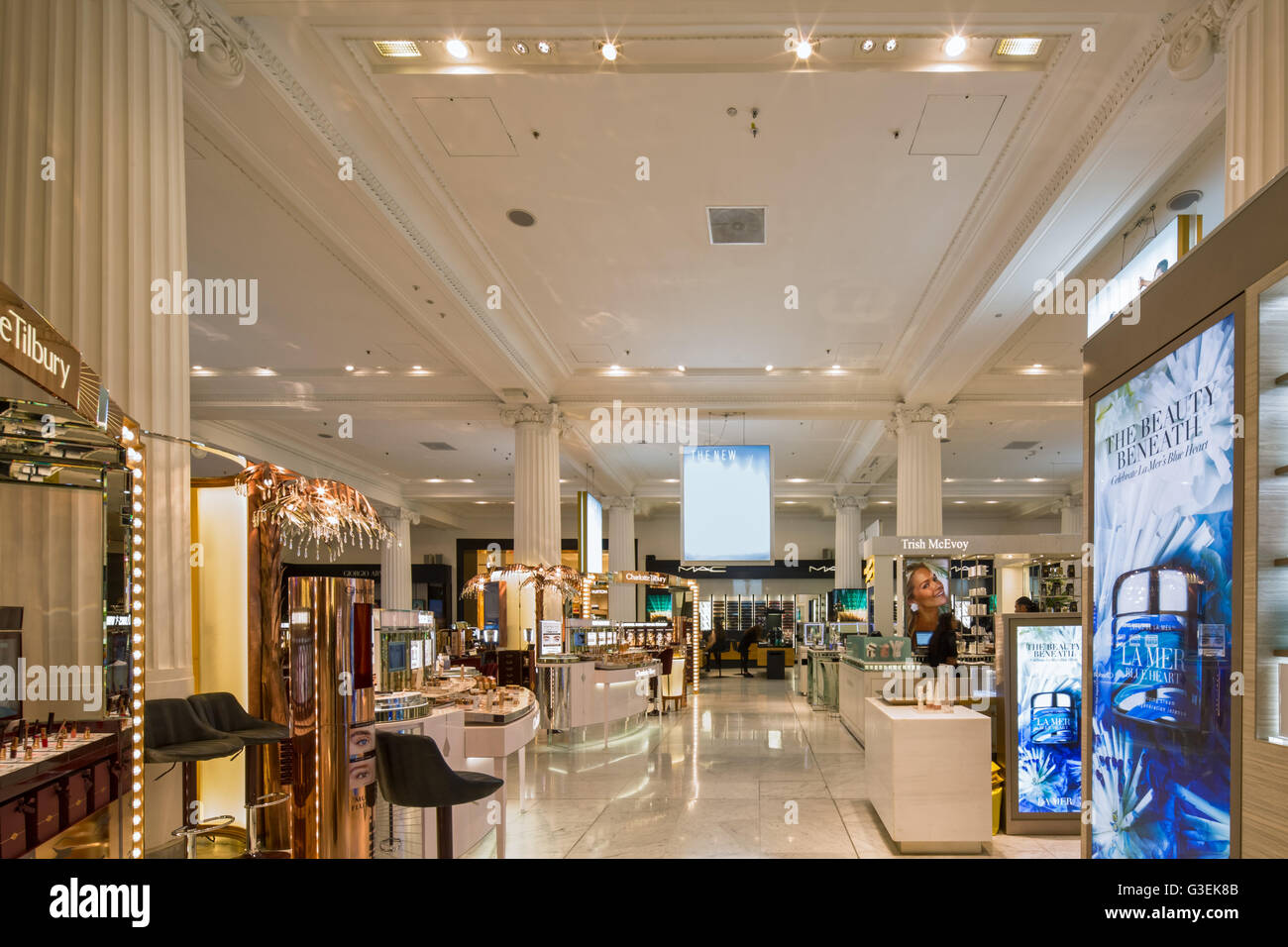 Selfridges Department Store Interior, Louis Vuitton Shop Stock Photo,  Picture and Royalty Free Image. Image 51774388.