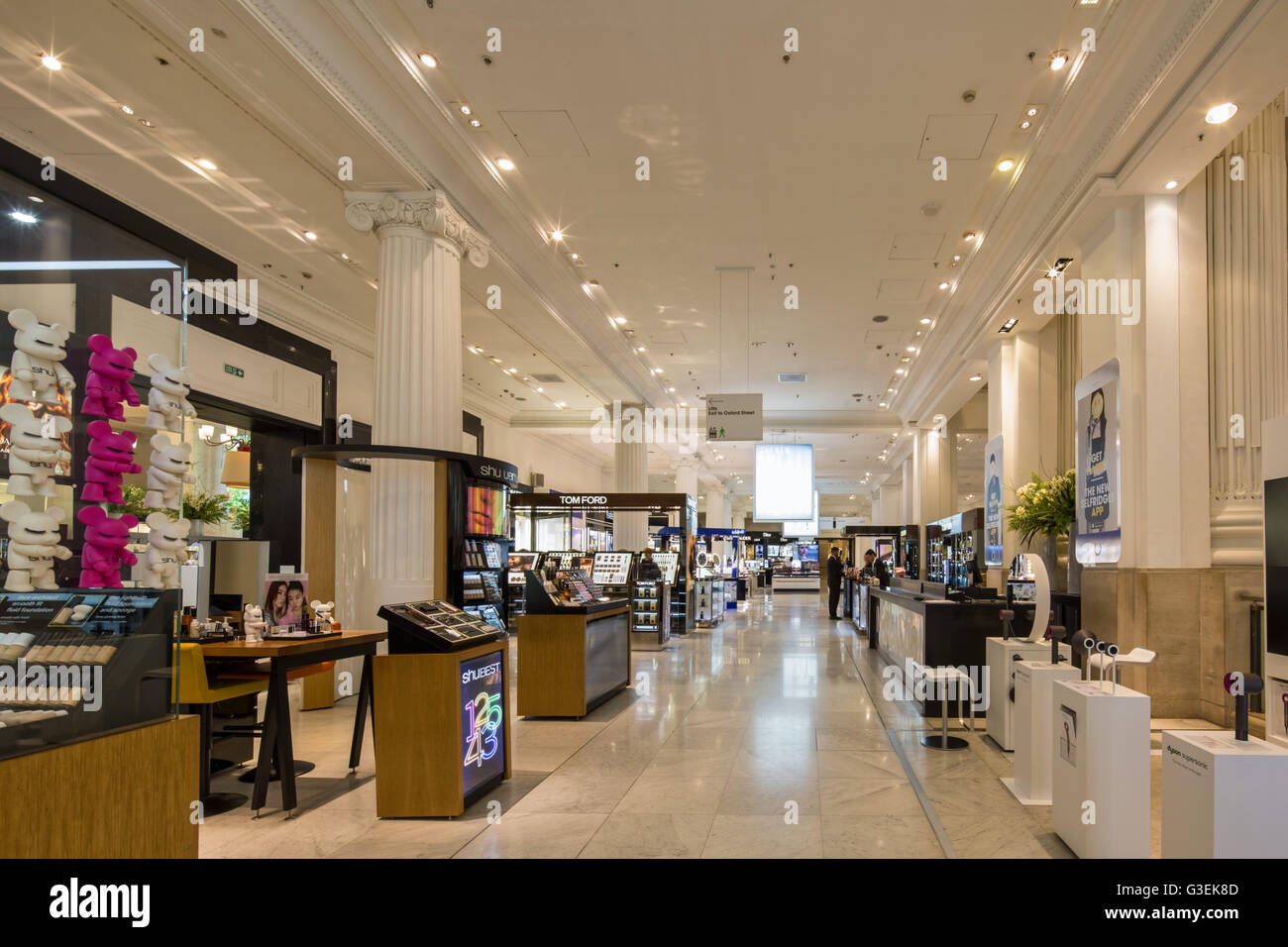 Selfridges London interior Stock Photo Alamy