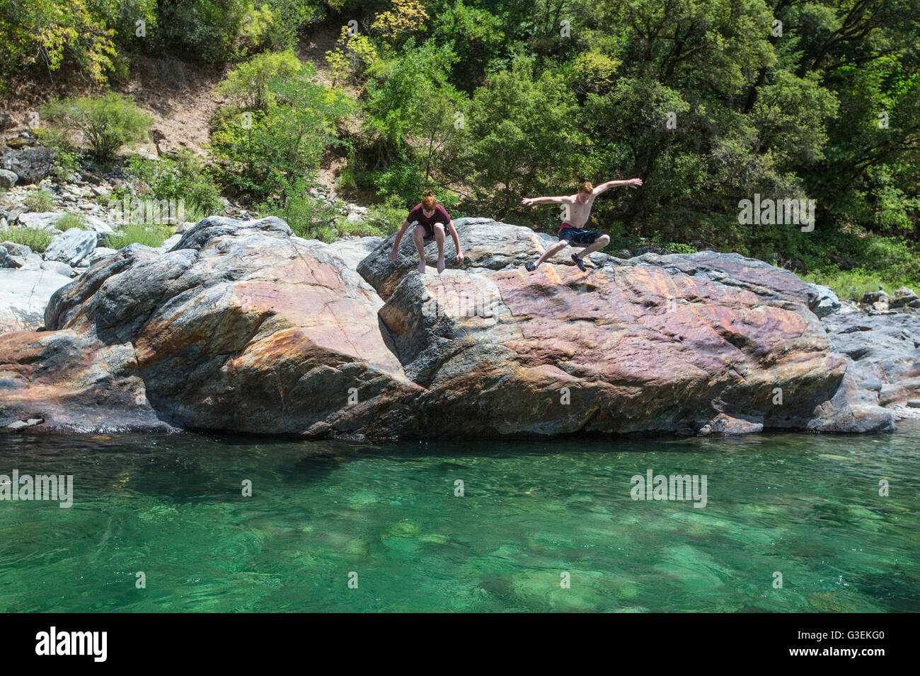 Sacramento american river water swim hires stock photography and