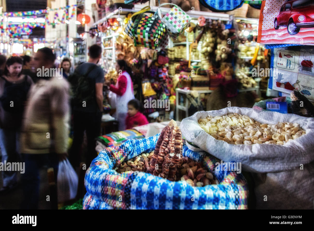 market in Cusco, Pery Stock Photo
