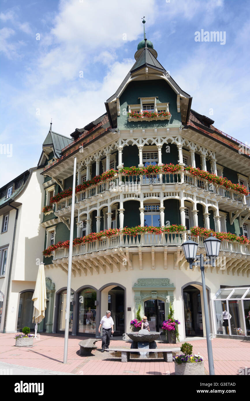 Haus Schmidt, Germany, Baden-Württemberg, Schwarzwald, Black Forest, St. Blasien Stock Photo