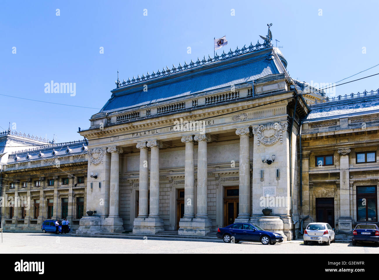 Patriarch Palace of the Romanian Orthodox Church, Romania Bucharest Bucuresti Stock Photo