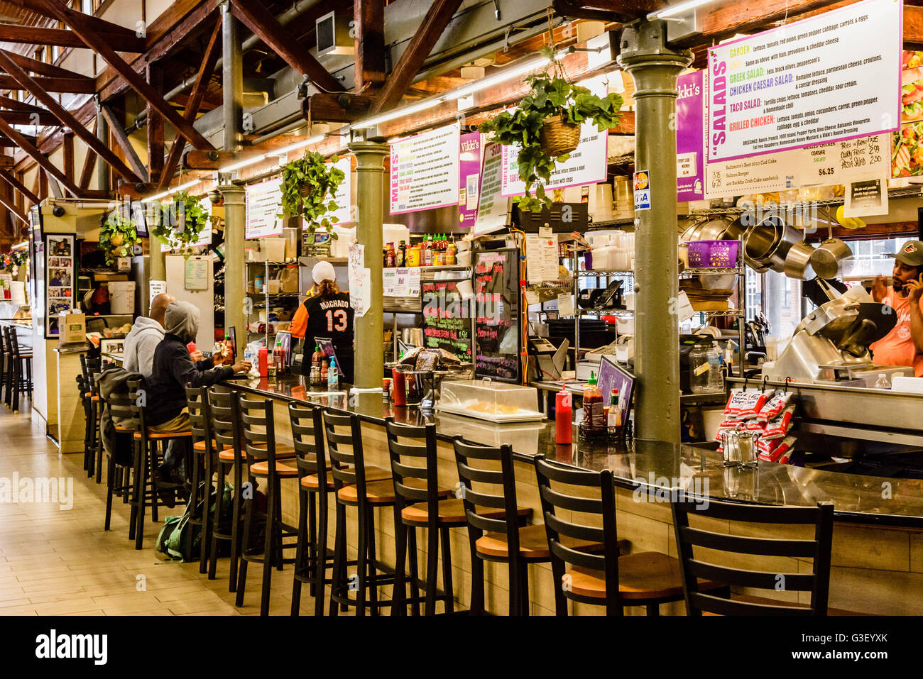 Broadway Market south shed, Aliceanna Street & Broadway, Fells Point