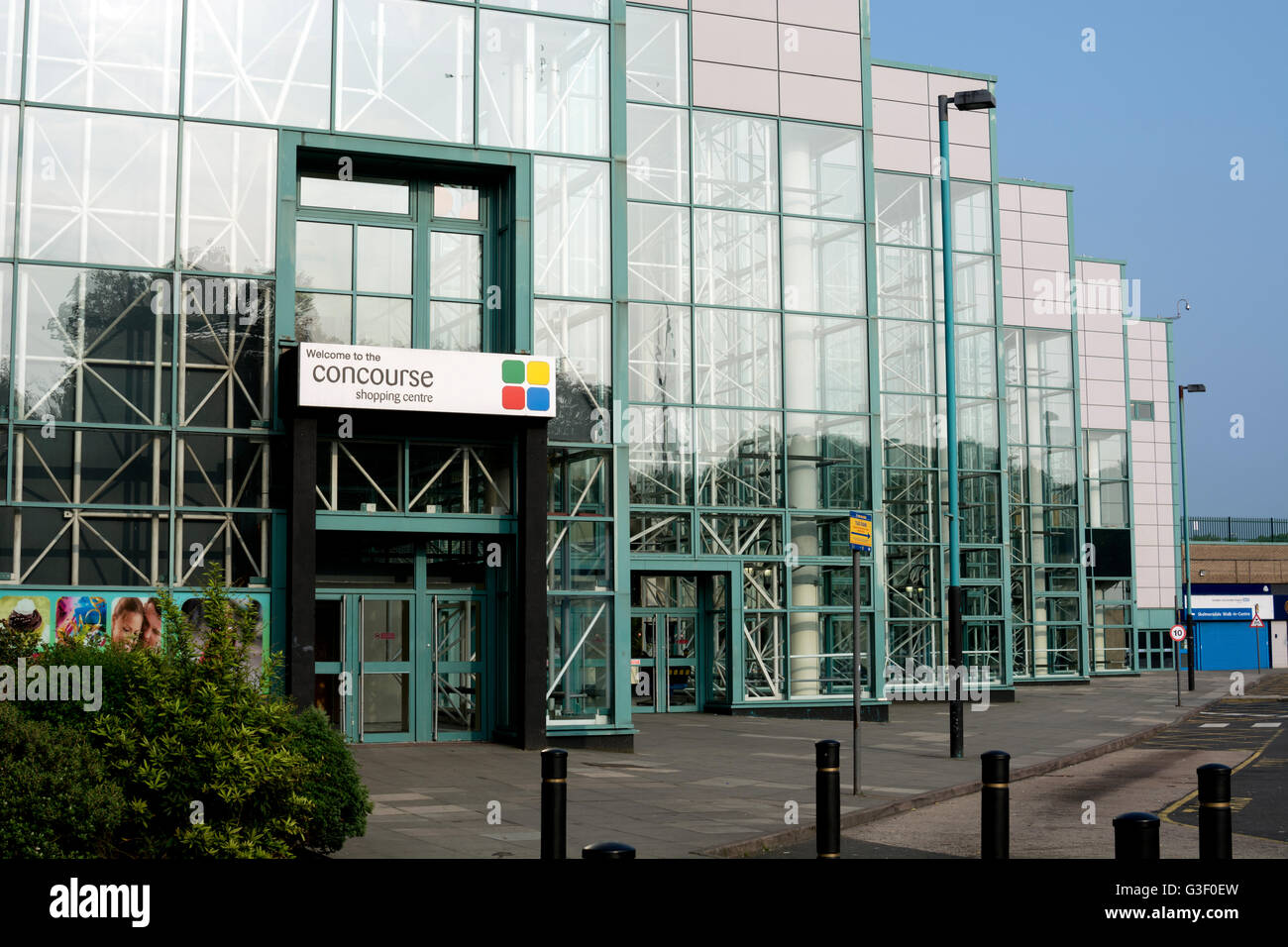 The Concourse Shopping Centre, Skelmersdale, Lancashire, England, UK