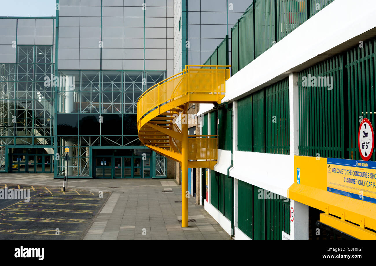 The Concourse Shopping Centre, Skelmersdale, Lancashire, England, UK Stock Photo Alamy