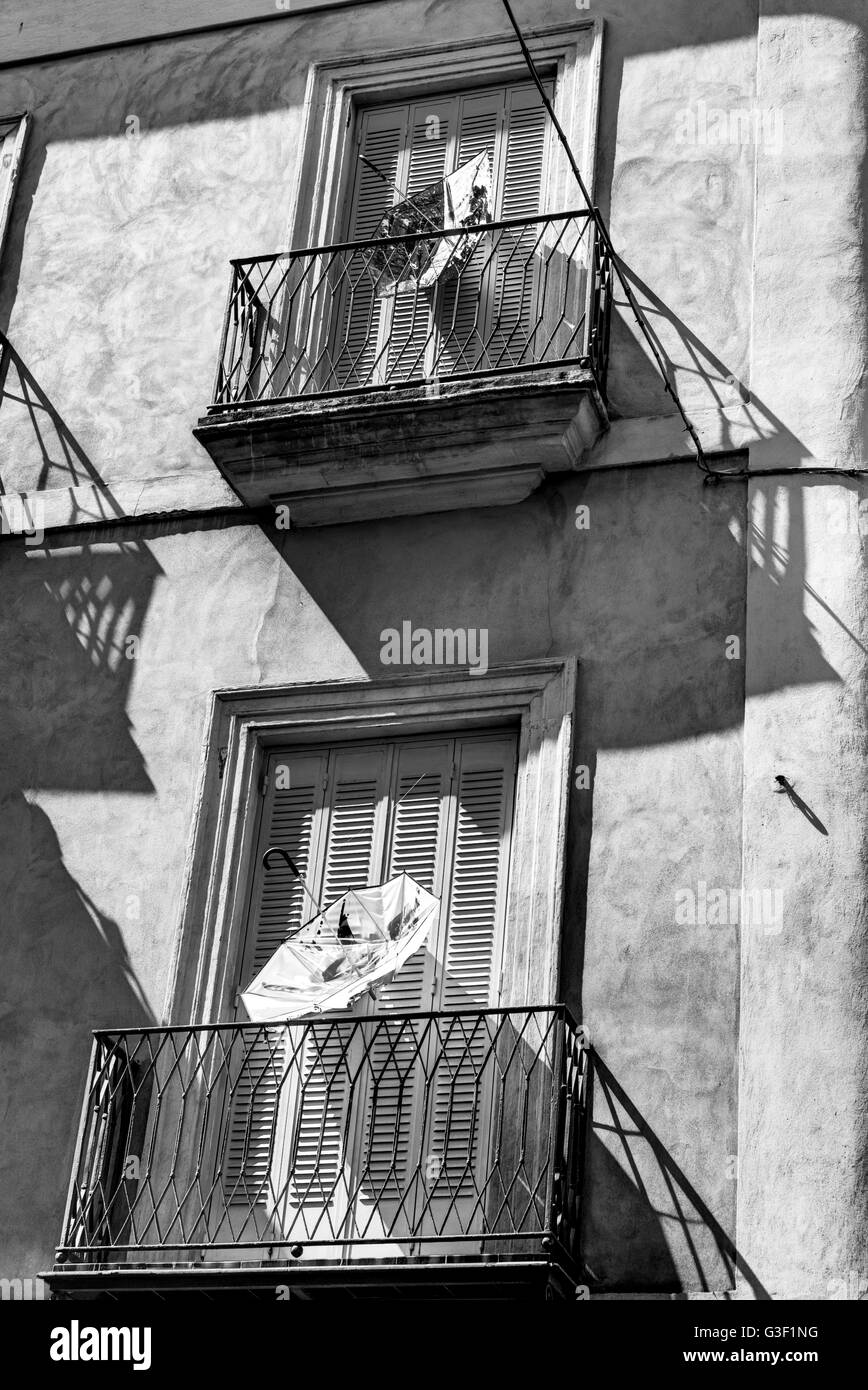 Shutters spain Black and White Stock Photos & Images Alamy