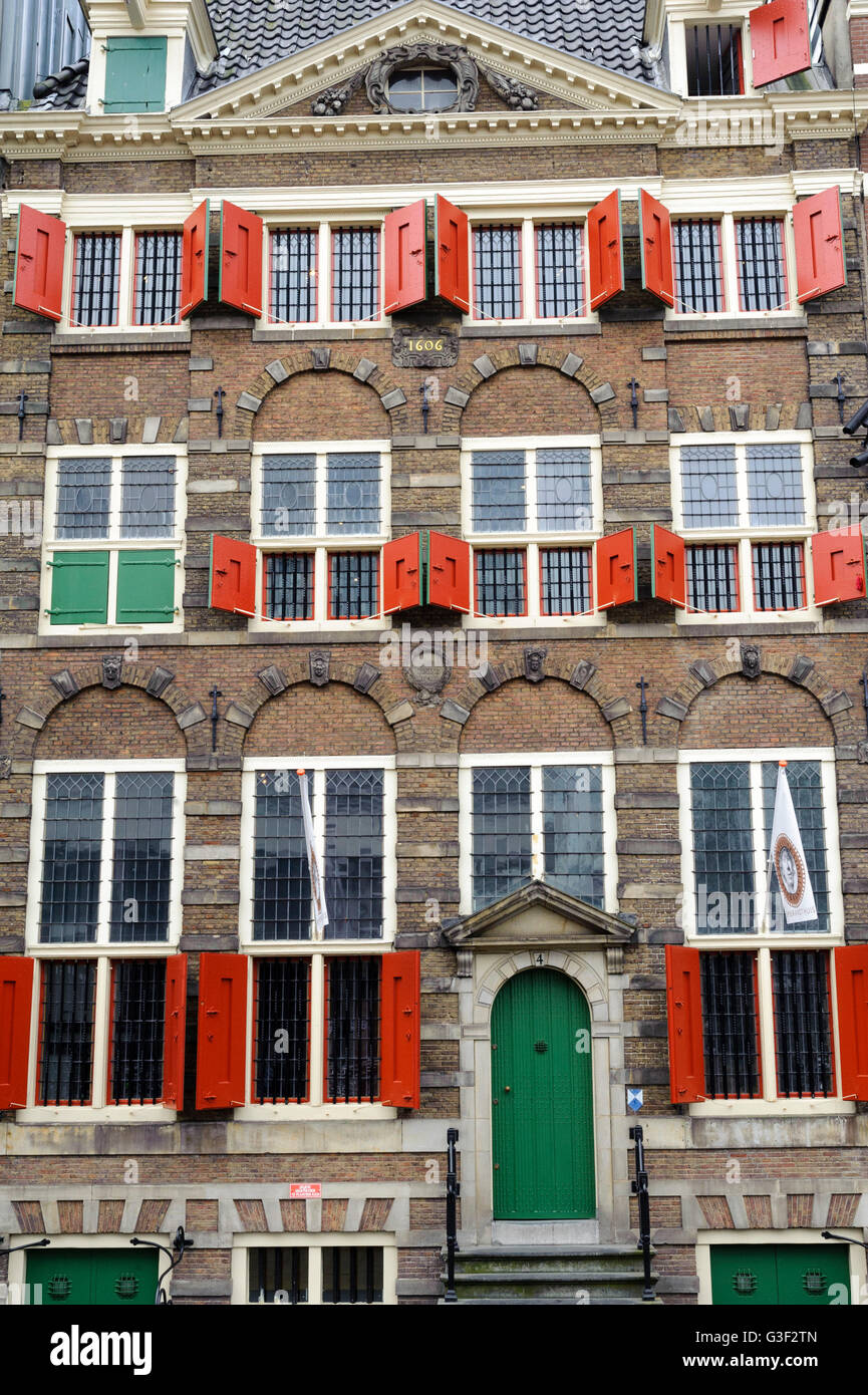 Rembrandt House, Rembrandt museum, Amsterdam, Holland, Netherlands Stock Photo