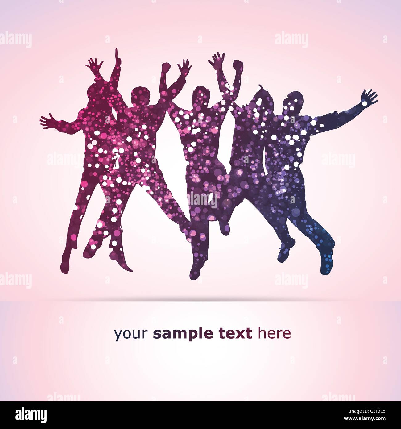 Party People Vector Background Stock Vector Image & Art - Alamy