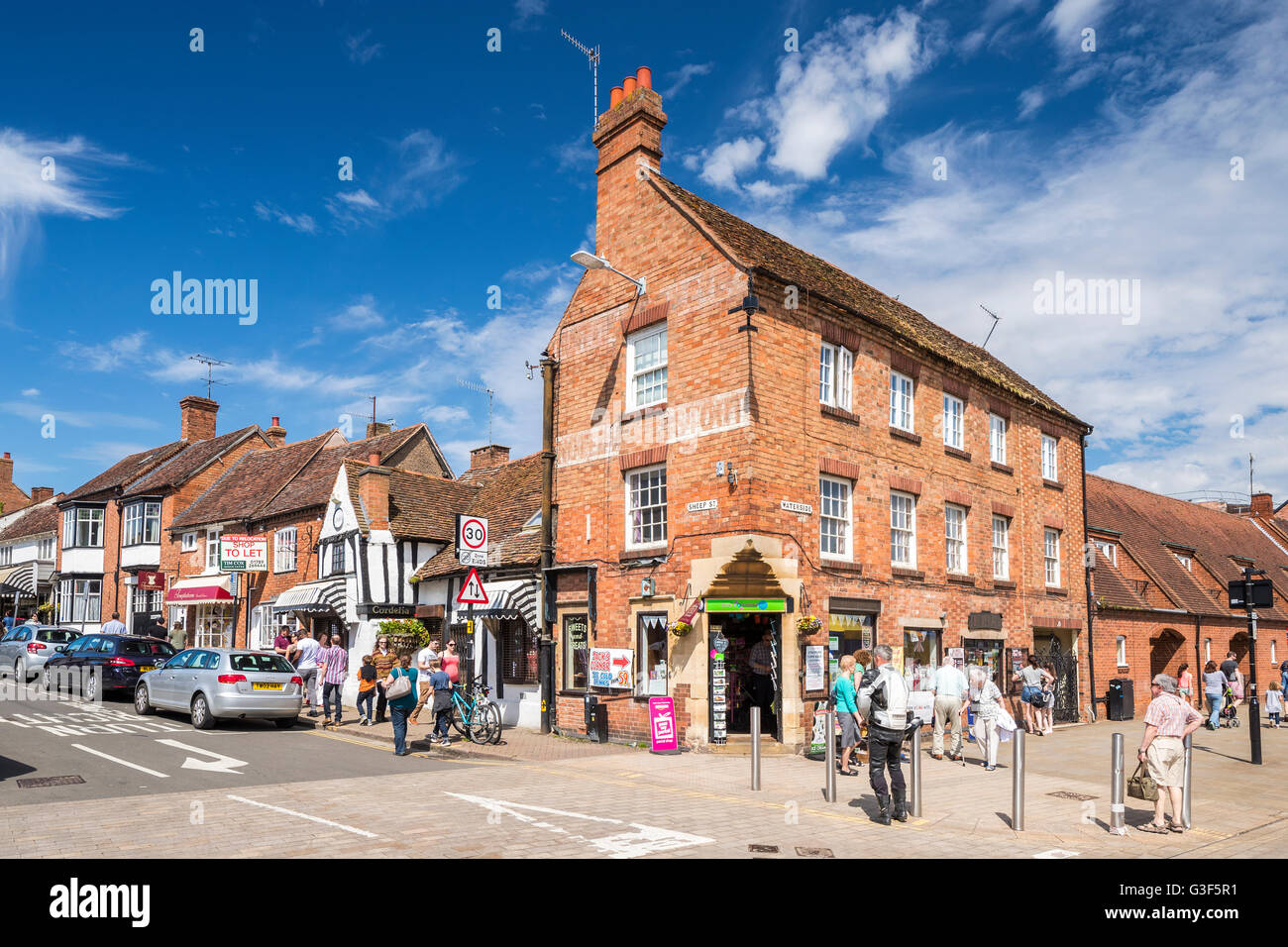 Stratford-upon-Avon, Warwickshire, England, United Kingdom, Europe. Stock Photo